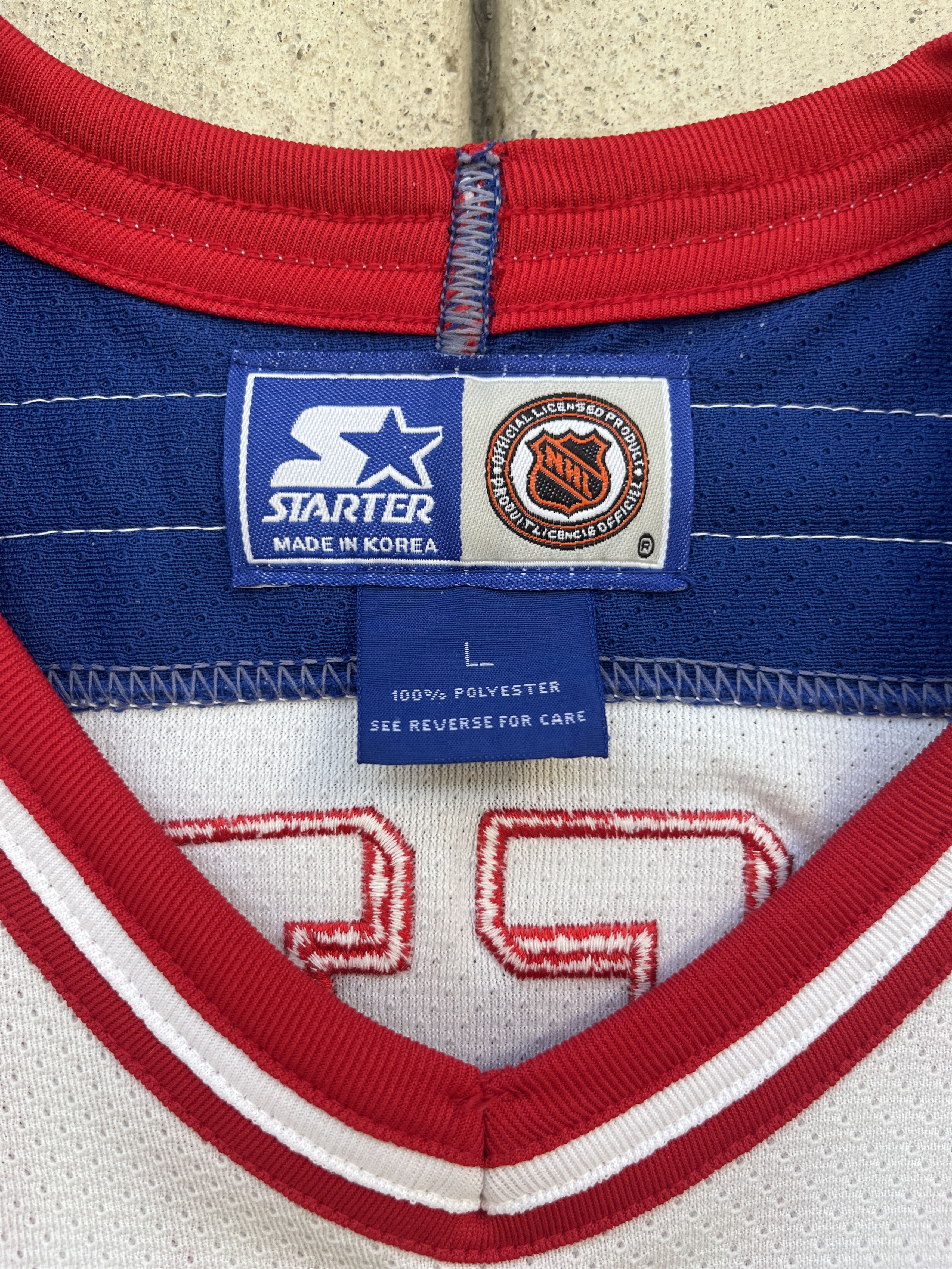 Starter Starter New York Rangers Brian Leetch Home Jersey Size US L / EU 52-54 / 3 - 4 Thumbnail
