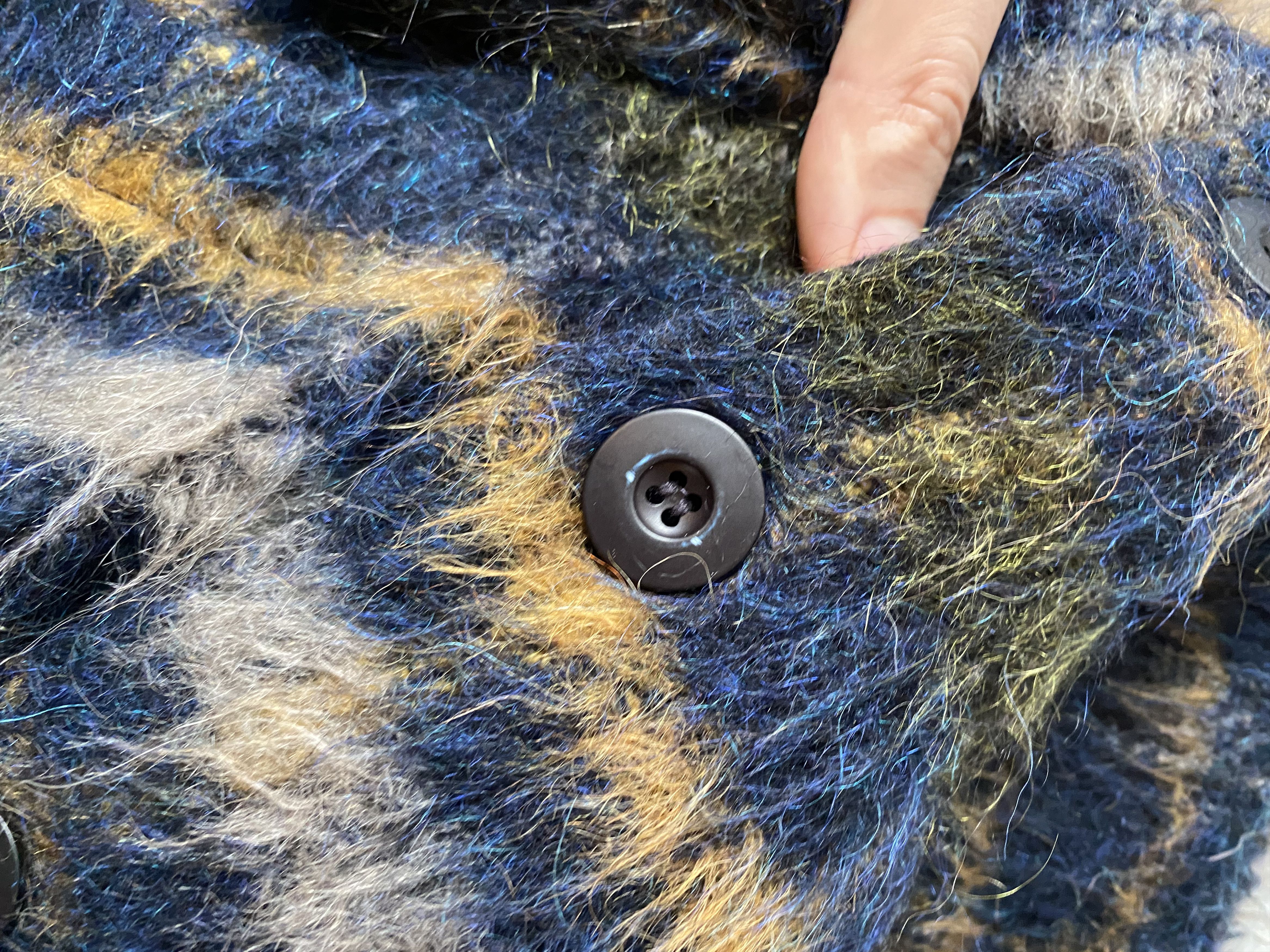 Our Legacy Our Legacy Mohair Check Cardigan Size US M / EU 48-50 / 2 - 7 Thumbnail
