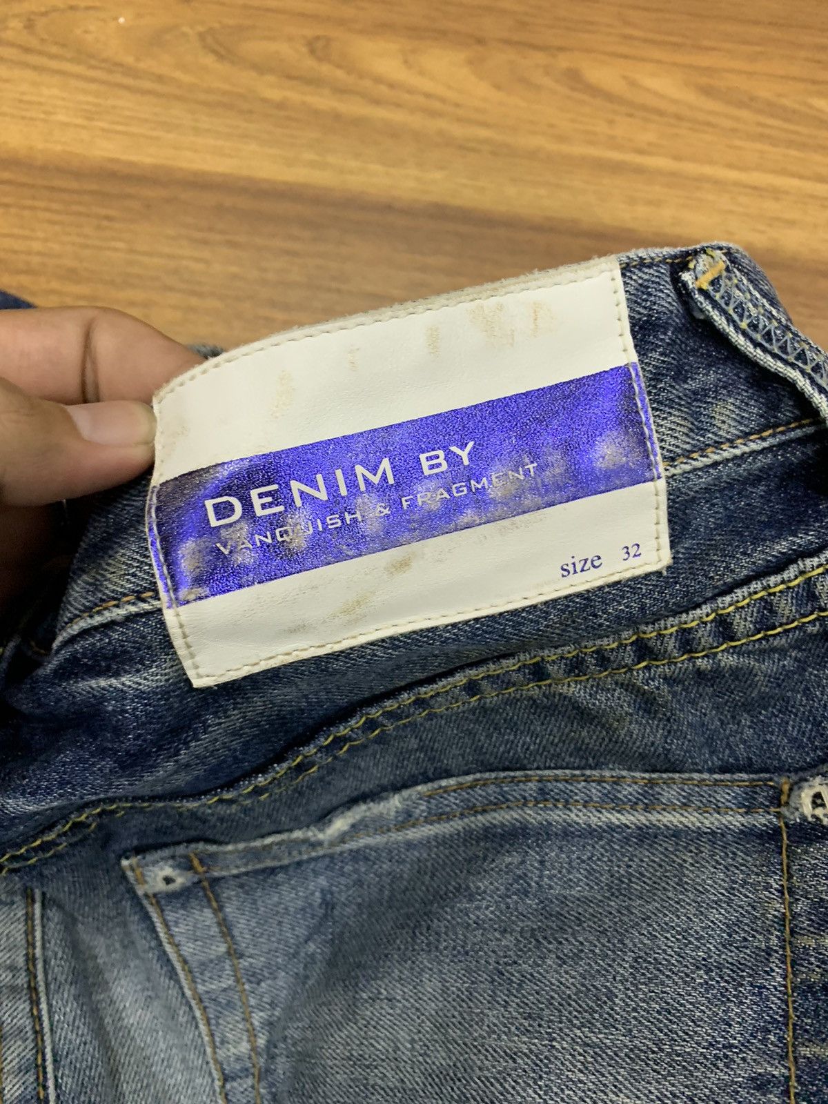 Fragment Design VINTAGE VANQUISH X FRAGMENT DESIGN JEANS Size US 34 / EU 50 - 11 Thumbnail