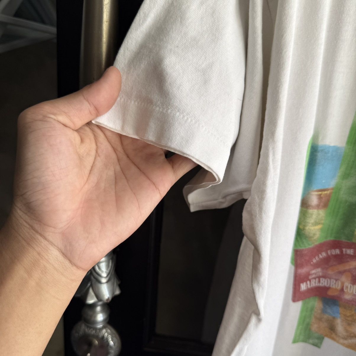 Marlboro Vintage Marlboro Pocket tshirt💥 Size US XL / EU 56 / 4 - 5 Thumbnail