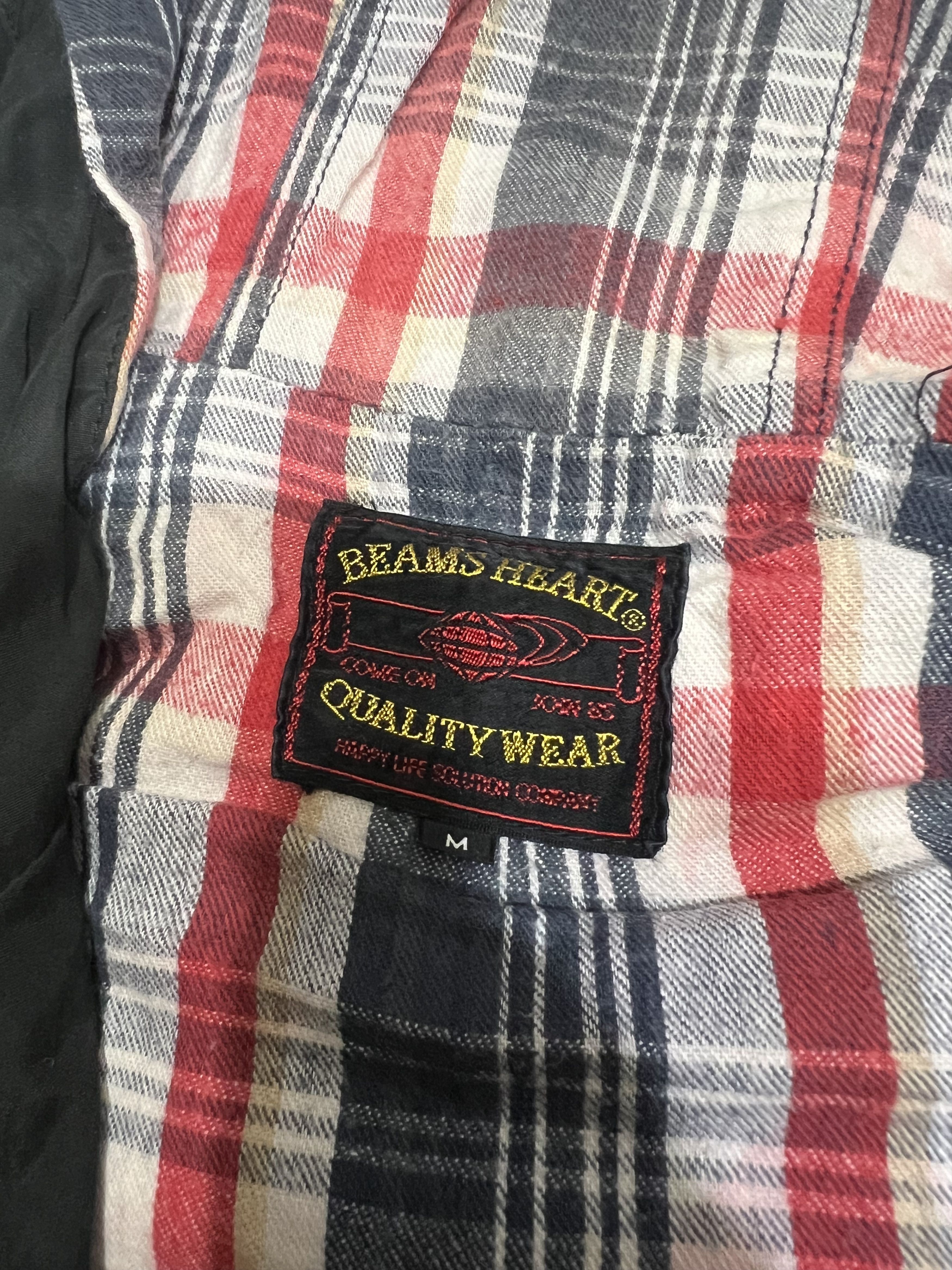 Beams Plus 2000s Archival Beams Japanese Plaid Layer Hodded y2k Ifsix Size US M / EU 48-50 / 2 - 5 Thumbnail