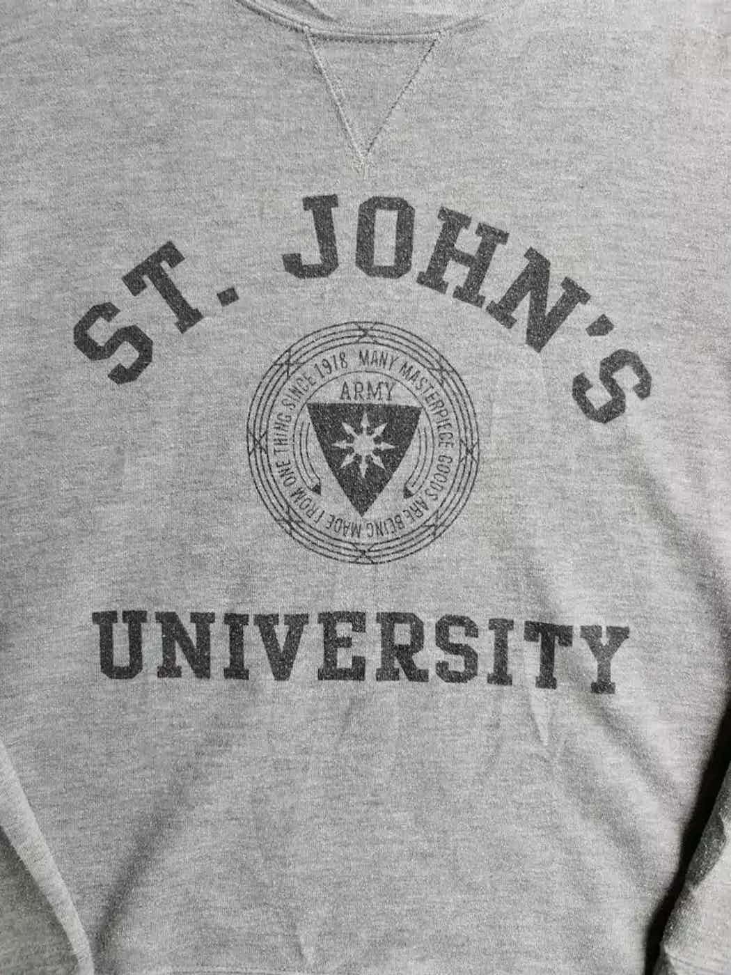 Other Vintage ST. John University Sweatshirt Size US M / EU 48-50 / 2 - 2 Thumbnail