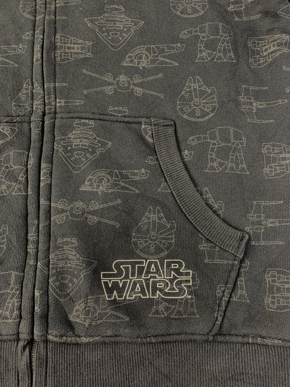 Star Wars Hype Star Wars Science Fiction Movies Sherpa Inner Hoodies Size US M / EU 48-50 / 2 - 4 Thumbnail