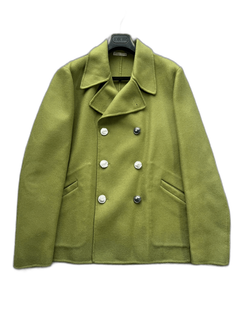 Bottega Veneta Bottega Veneta Double-Breasted Cashmere Coat Size US XL / EU 56 / 4 - 1 Thumbnail