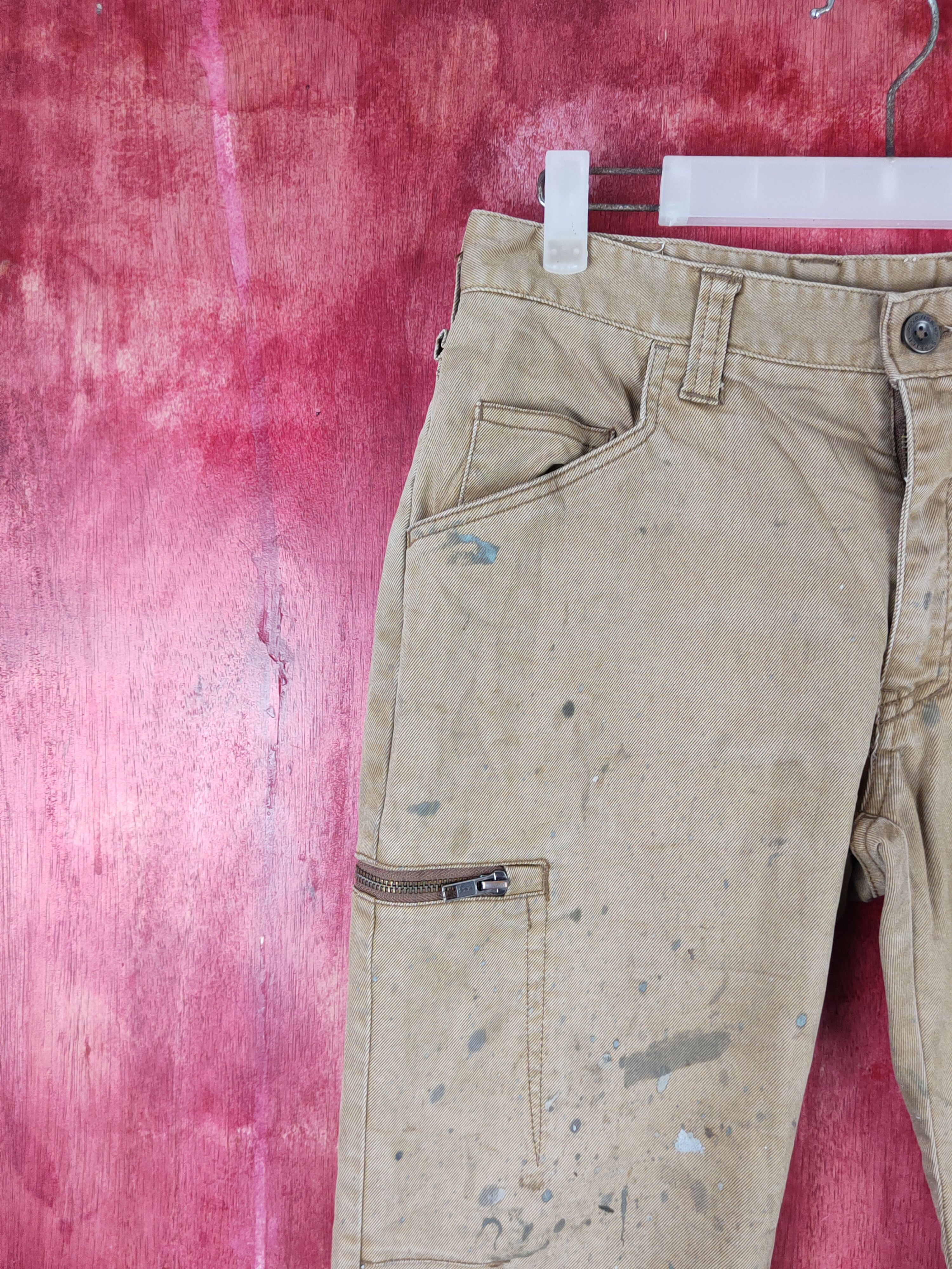 Fine Assist Brown Distressed Ripped Jeans #S17 95
