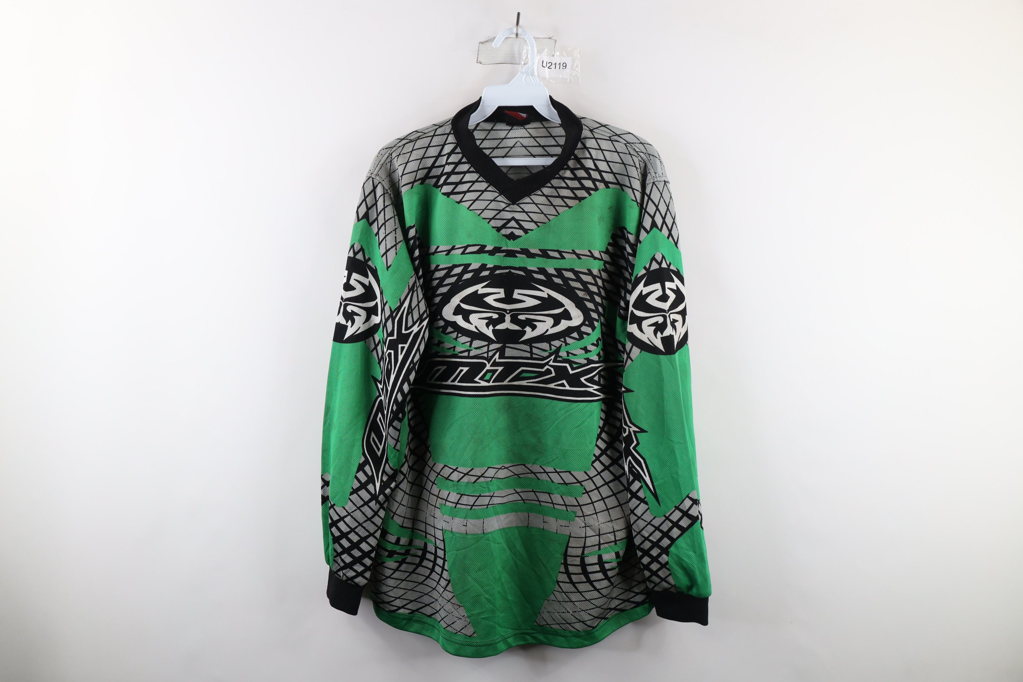 Vintage Vintage 90s Streetwear Motocross Racing Jersey T-Shirt Size US M / EU 48-50 / 2 - 1 Thumbnail