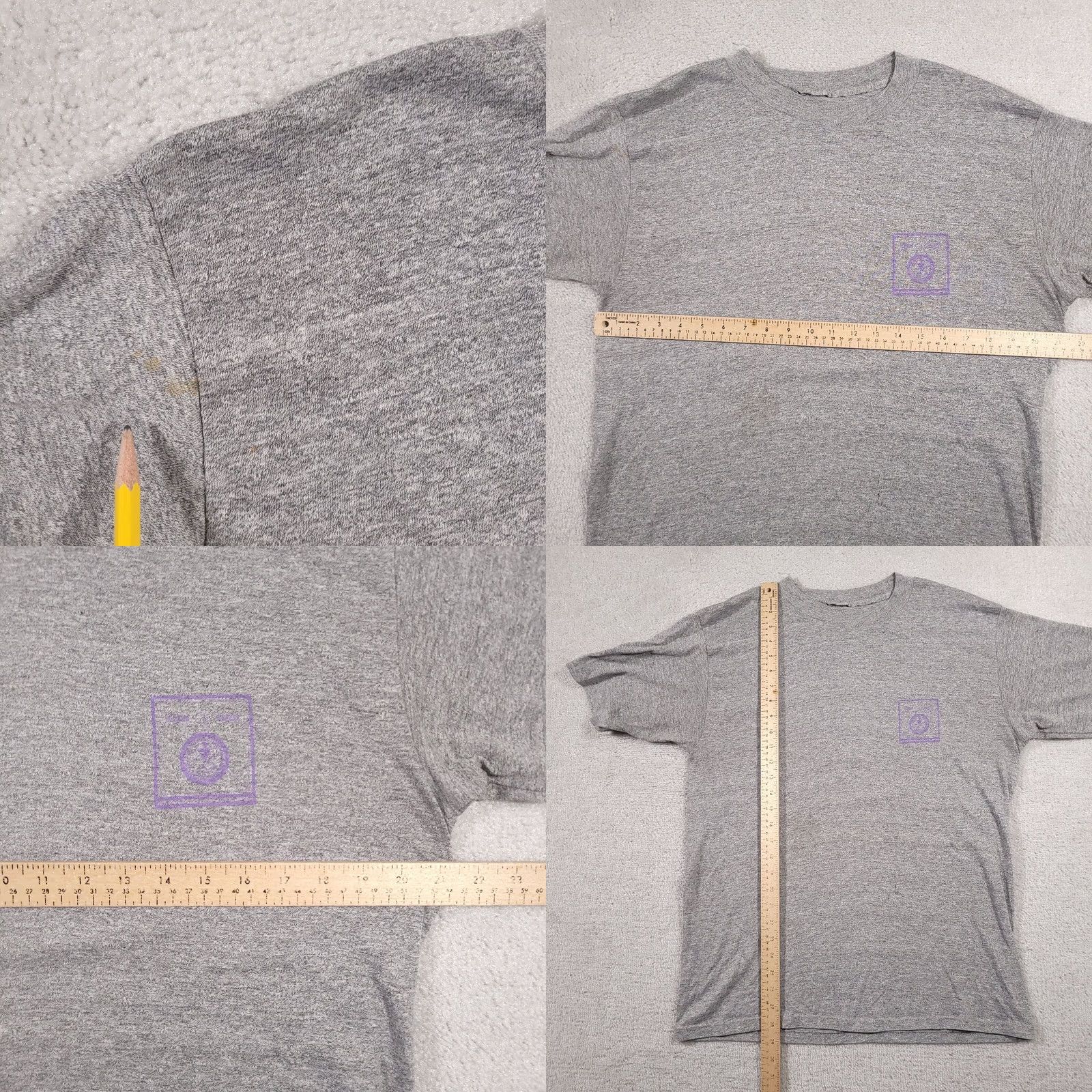 Ocean Pacific VINTAGE Ocean Pacific Shirt Mens L Gray Vtg California Surfer Graphic Tee Grunge Size US L / EU 52-54 / 3 - 8 Thumbnail