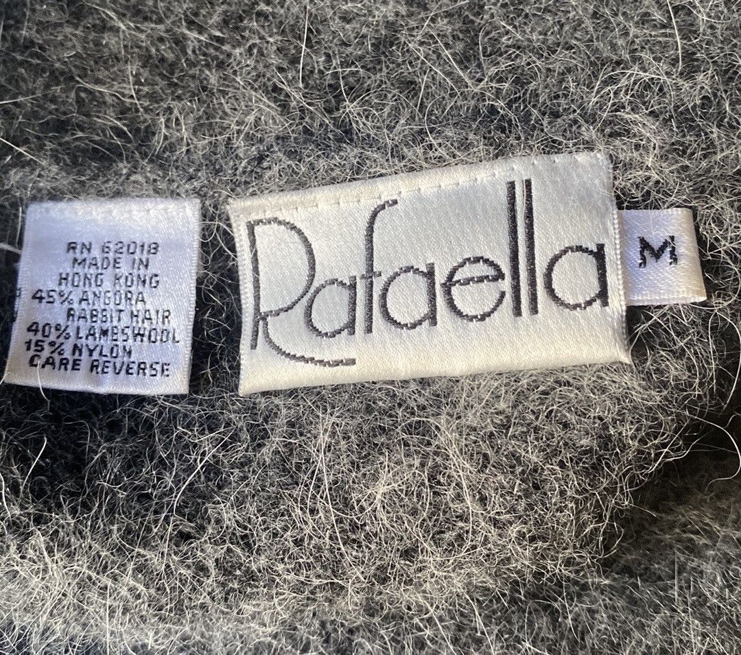 Vintage Rafella, Vintage, Charcoal, Mohair, Sleeveless Vest/Cardigan Size M / US 6-8 / IT 42-44 - 7 Thumbnail