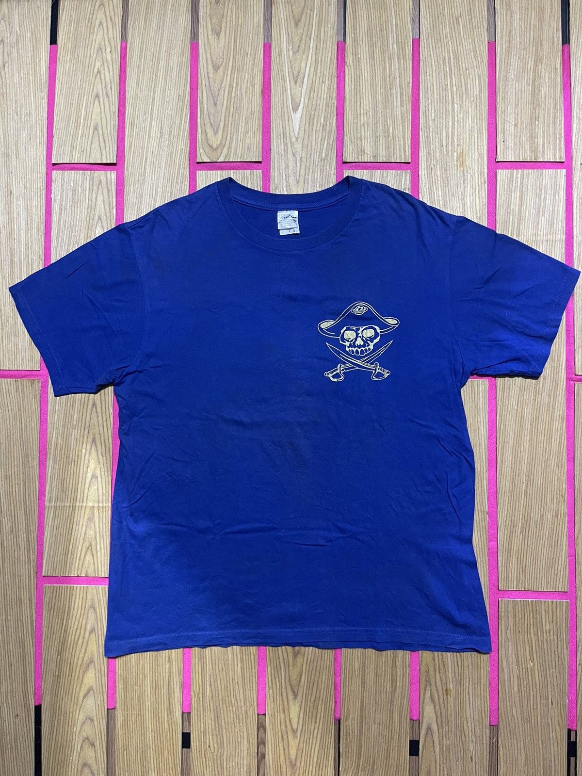 If Six Was Nine Y2K PRINTSTAR short sleeve tshirt skull vintage style Size US L / EU 52-54 / 3 - 4 Thumbnail