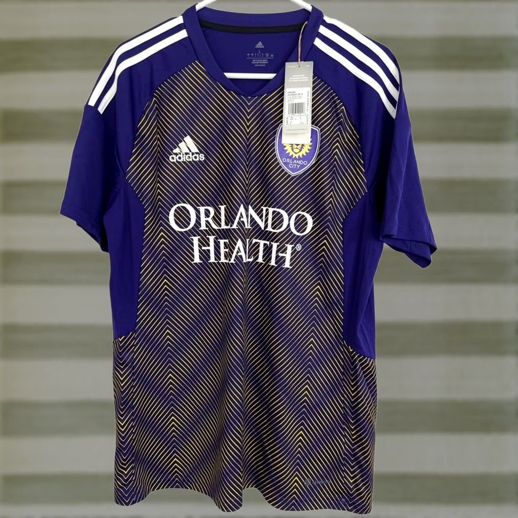 Adidas adidas Orlando City SC 2025 Perfect Storm Authentic Home Jersey SIZE L Men Purple NWT Size US L / EU 52-54 / 3 - 1 Thumbnail