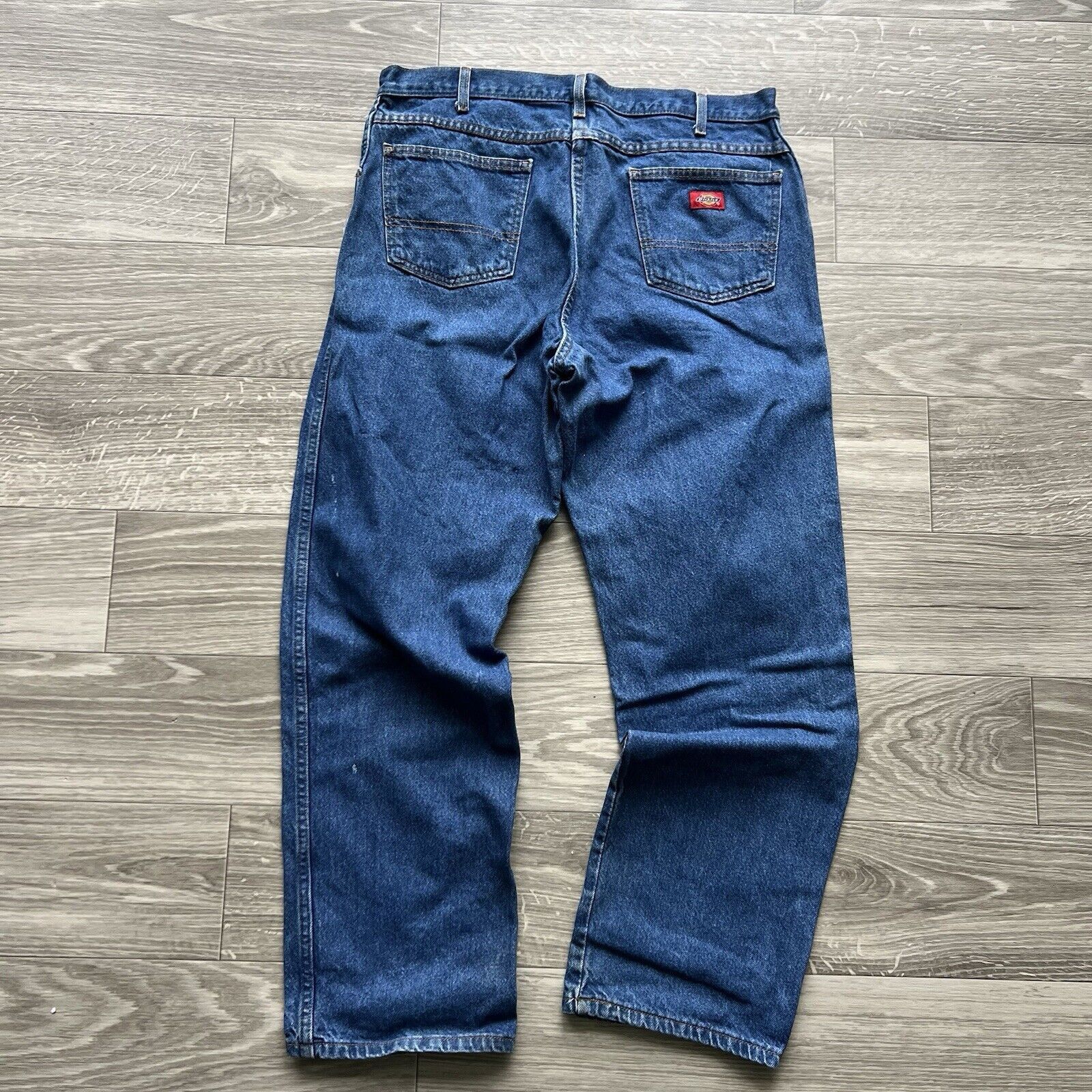 Dickies Dickies 34x34 carpenter blue jeans vintage Y2K straight Size US 36 / EU 52 - 1 Thumbnail