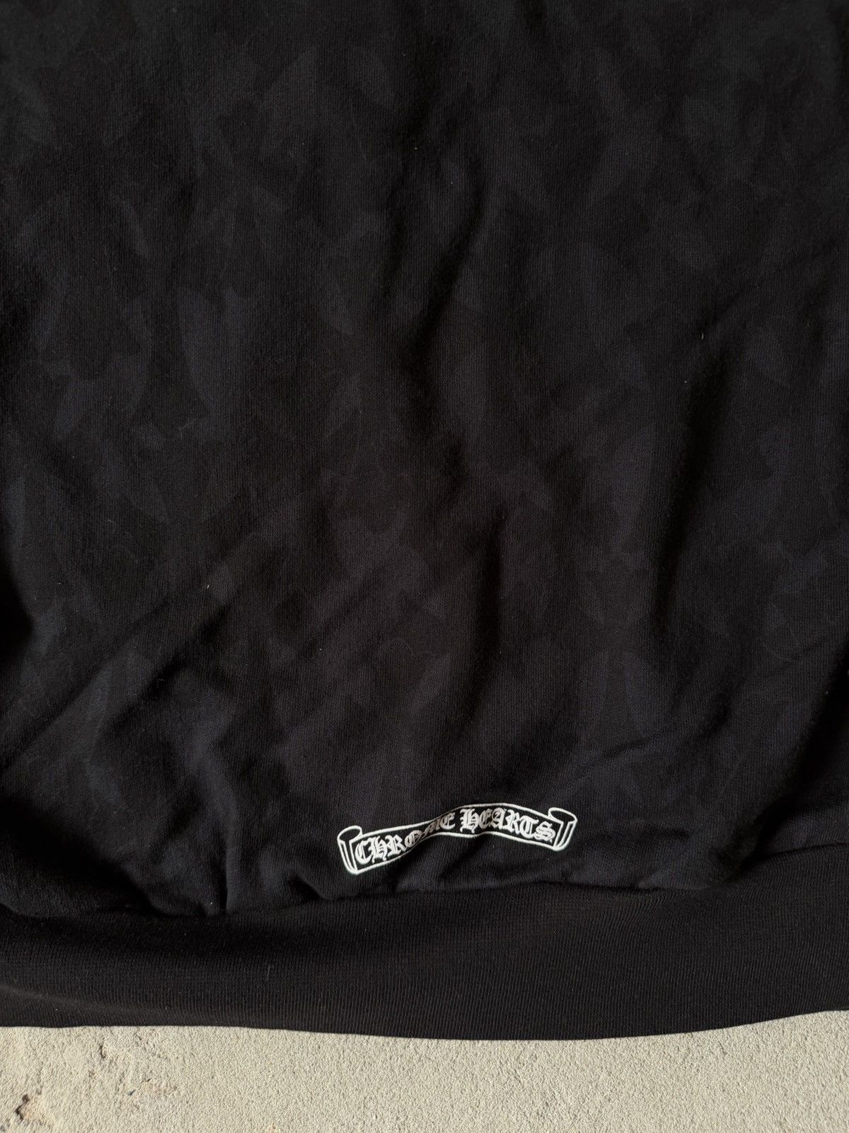 Chrome Hearts Chrome Hearts Cemetery Cross Print Zip Up Hoodie Black Size US L / EU 52-54 / 3 - 12 Thumbnail