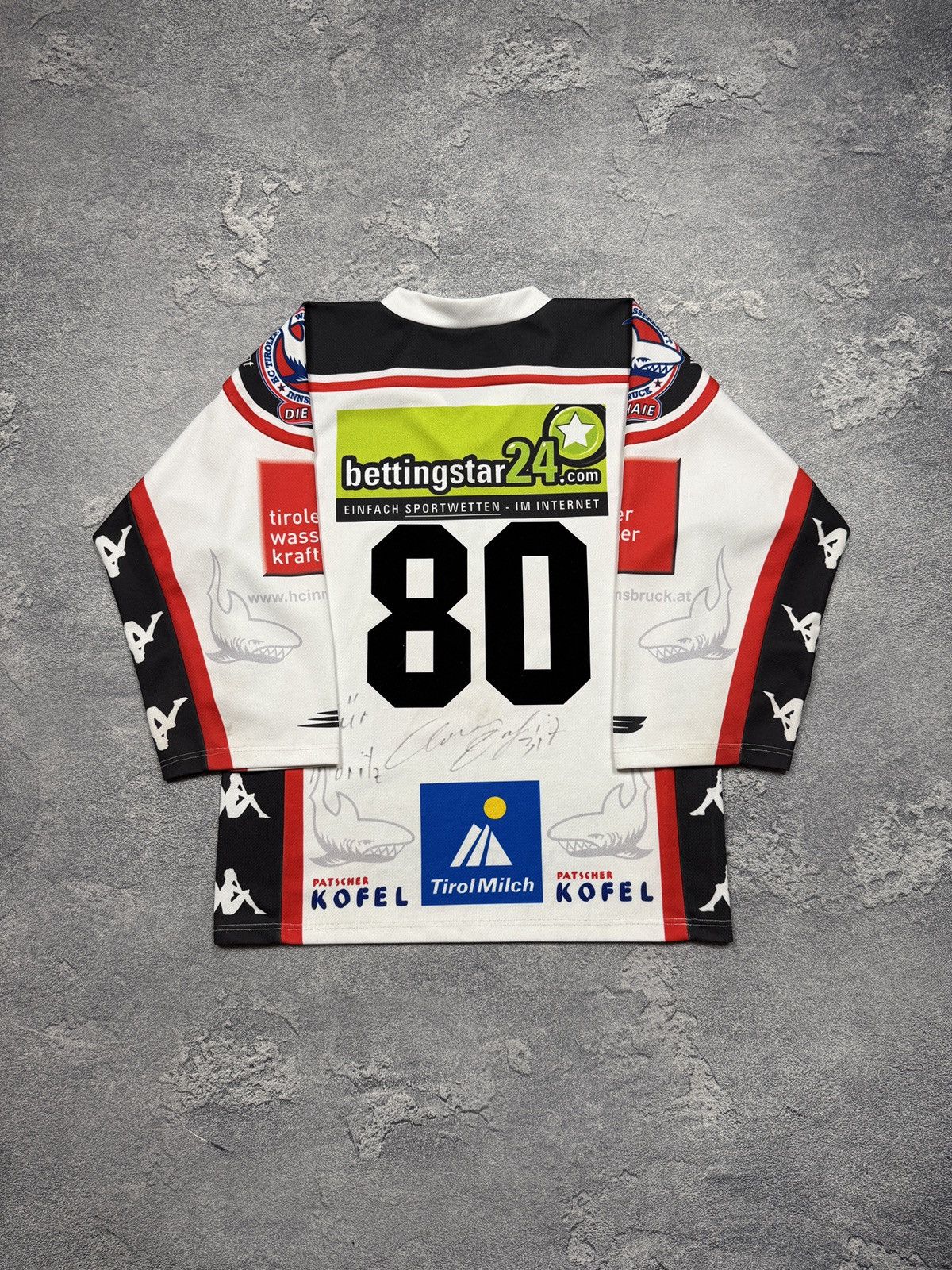 Kappa HC TWK Innsbruck Austria Jersey Hockey #80 Kappa Size US XS / EU 42 / 0 - 2 Thumbnail