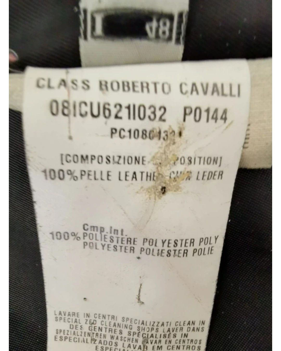 Roberto Cavalli 4 POCKET HUSSAR LEATHER JACKET Size US M / EU 48-50 / 2 - 6 Thumbnail