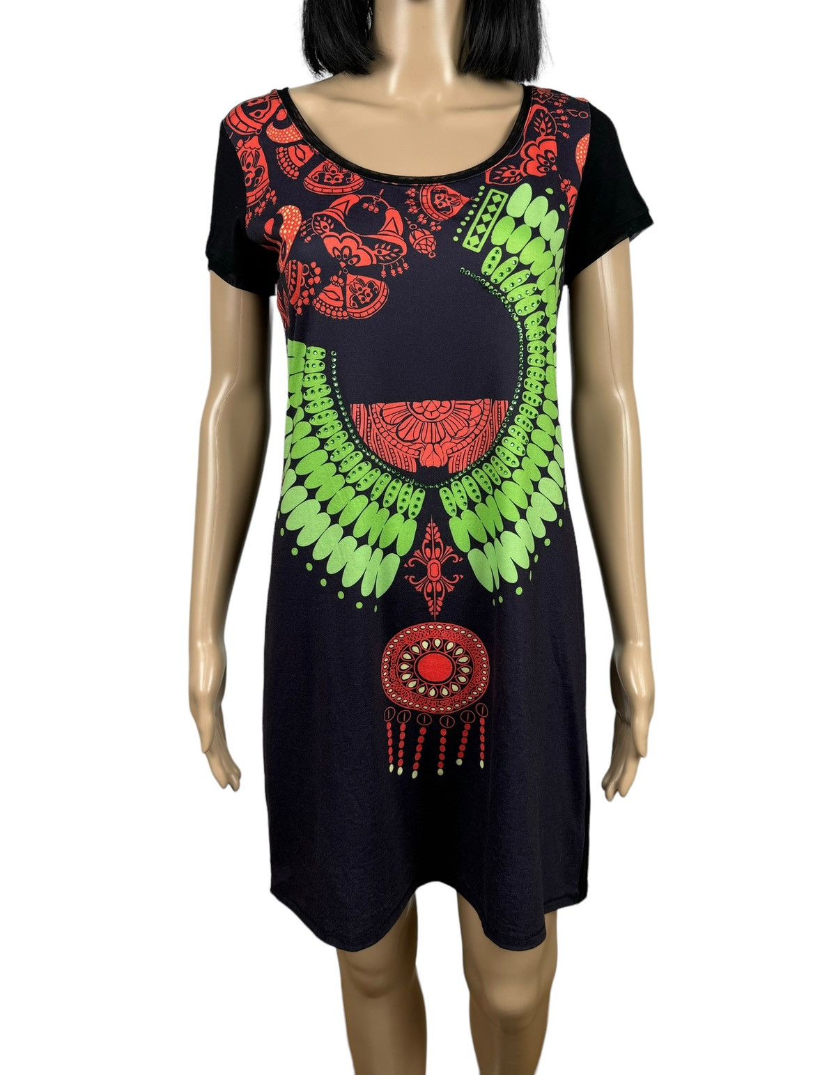 Custo Barcelona Custo Barcelona Tee Dress Viscose Printed size 2 Size M / US 6-8 / IT 42-44 - 3 Thumbnail