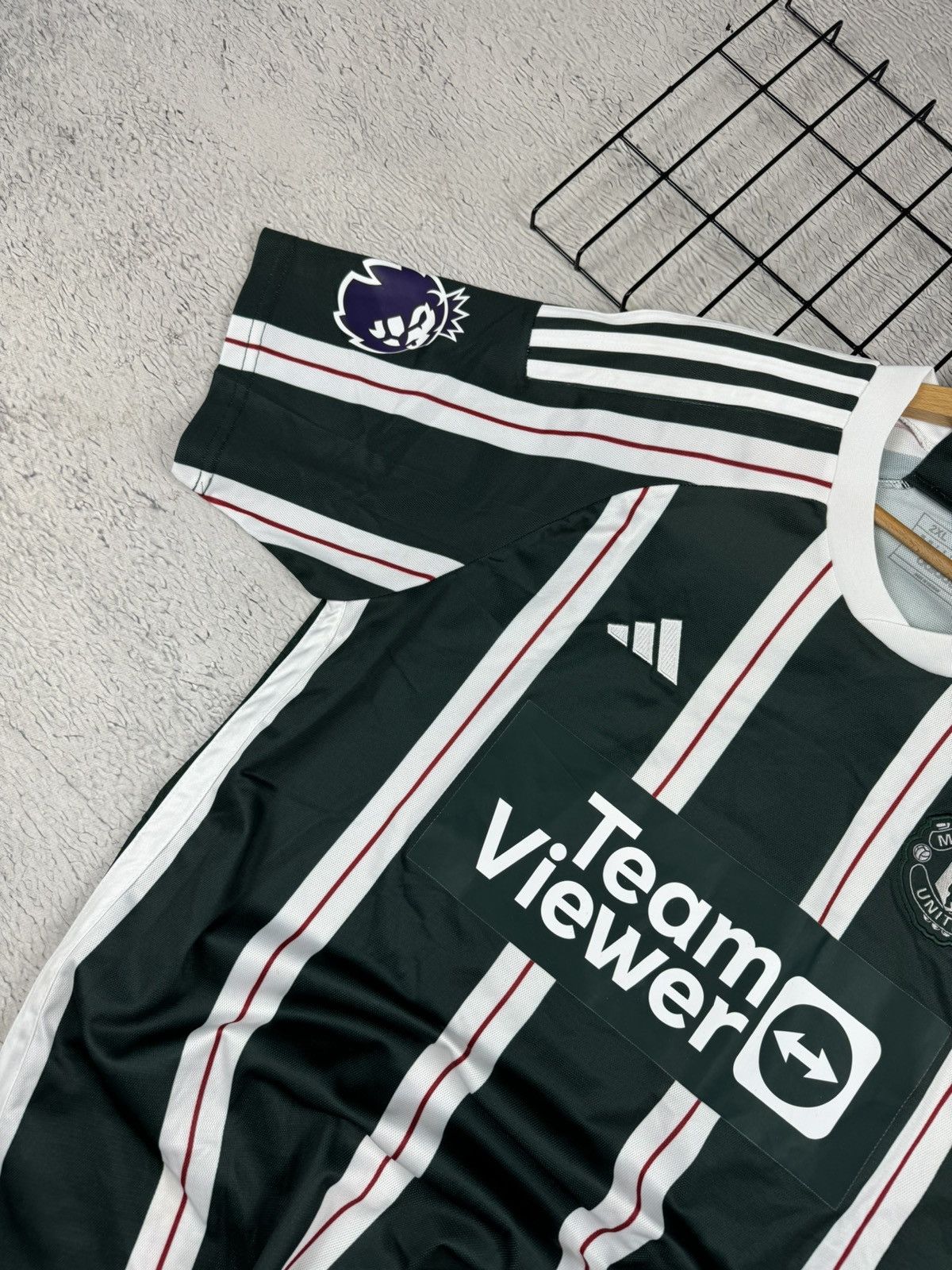 Adidas × Vintage HOJLUND Manchester United 2023/24 Adidas Jersey Blokcore XL Size US XL / EU 56 / 4 - 4 Thumbnail