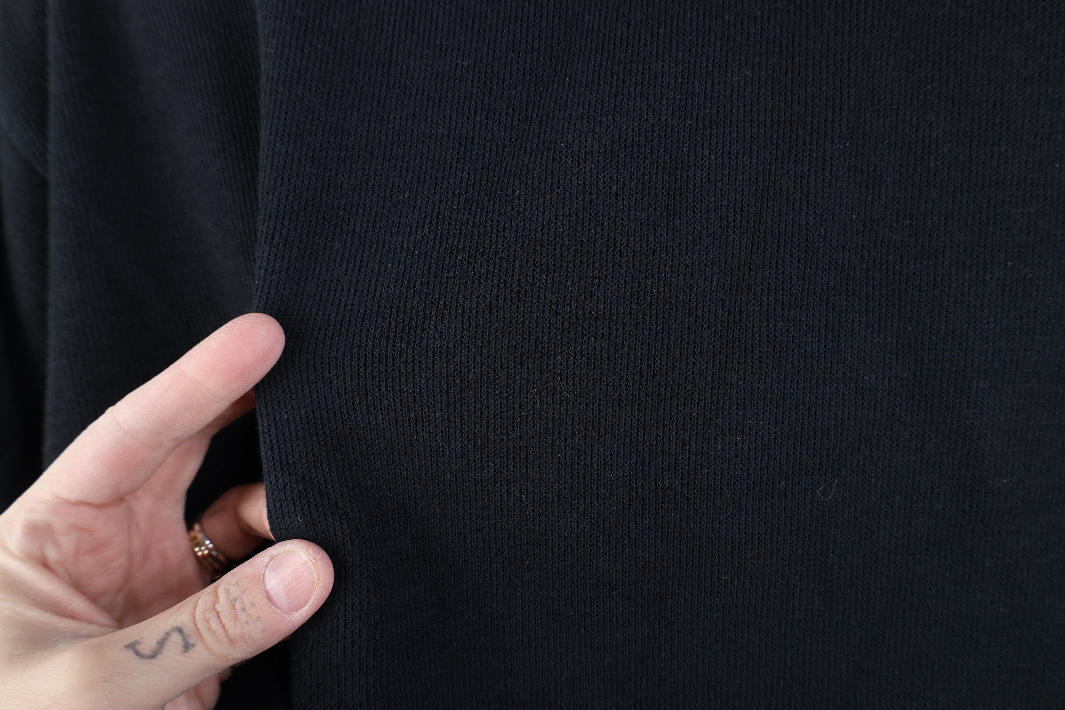 Express Vintage 90s Y2K Express Ribbed Knit Mock Neck T-Shirt Size S / US 4 / IT 40 - 4 Thumbnail