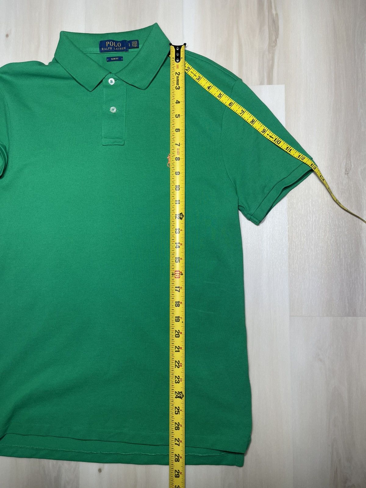 Polo Ralph Lauren Polo Ralph Lauren Men Slim Fit Forest Green Polo Sz L Shirt Size US L / EU 52-54 / 3 - 5 Thumbnail