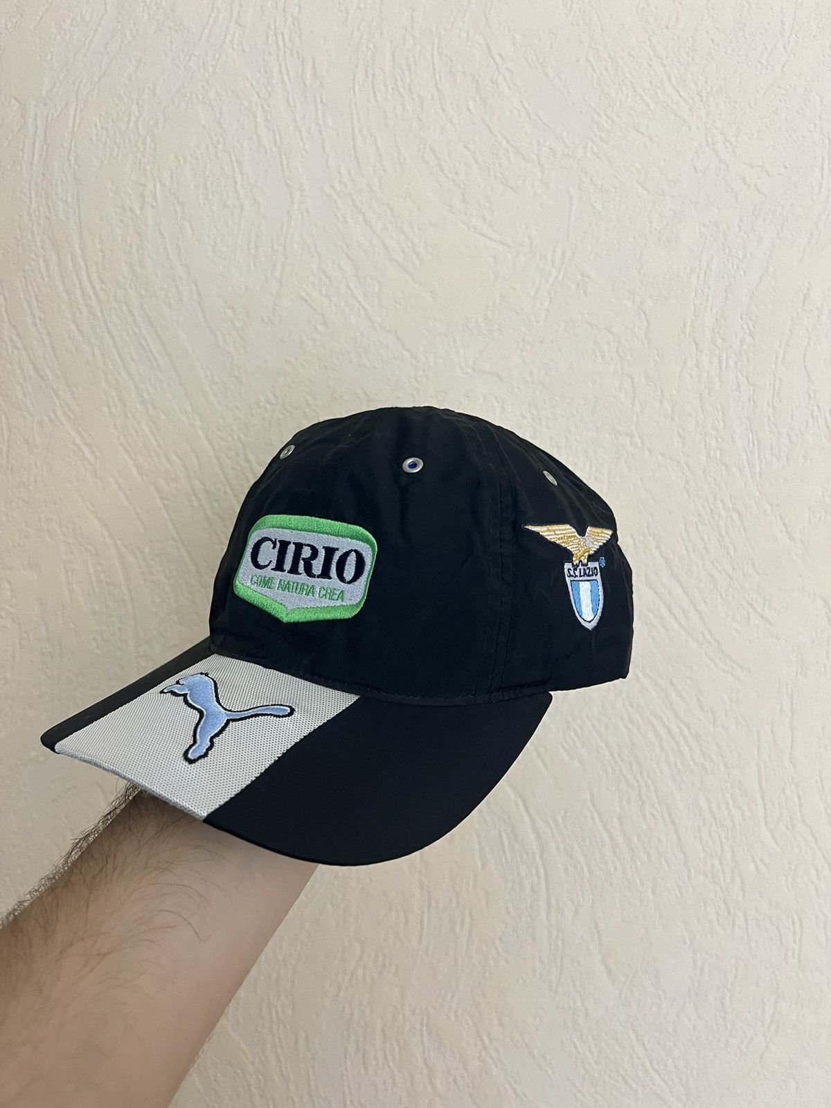 Puma Vintage SS Lazio Puma Cirio Soccer Cap Football Hat Size ONE SIZE - 1 Thumbnail