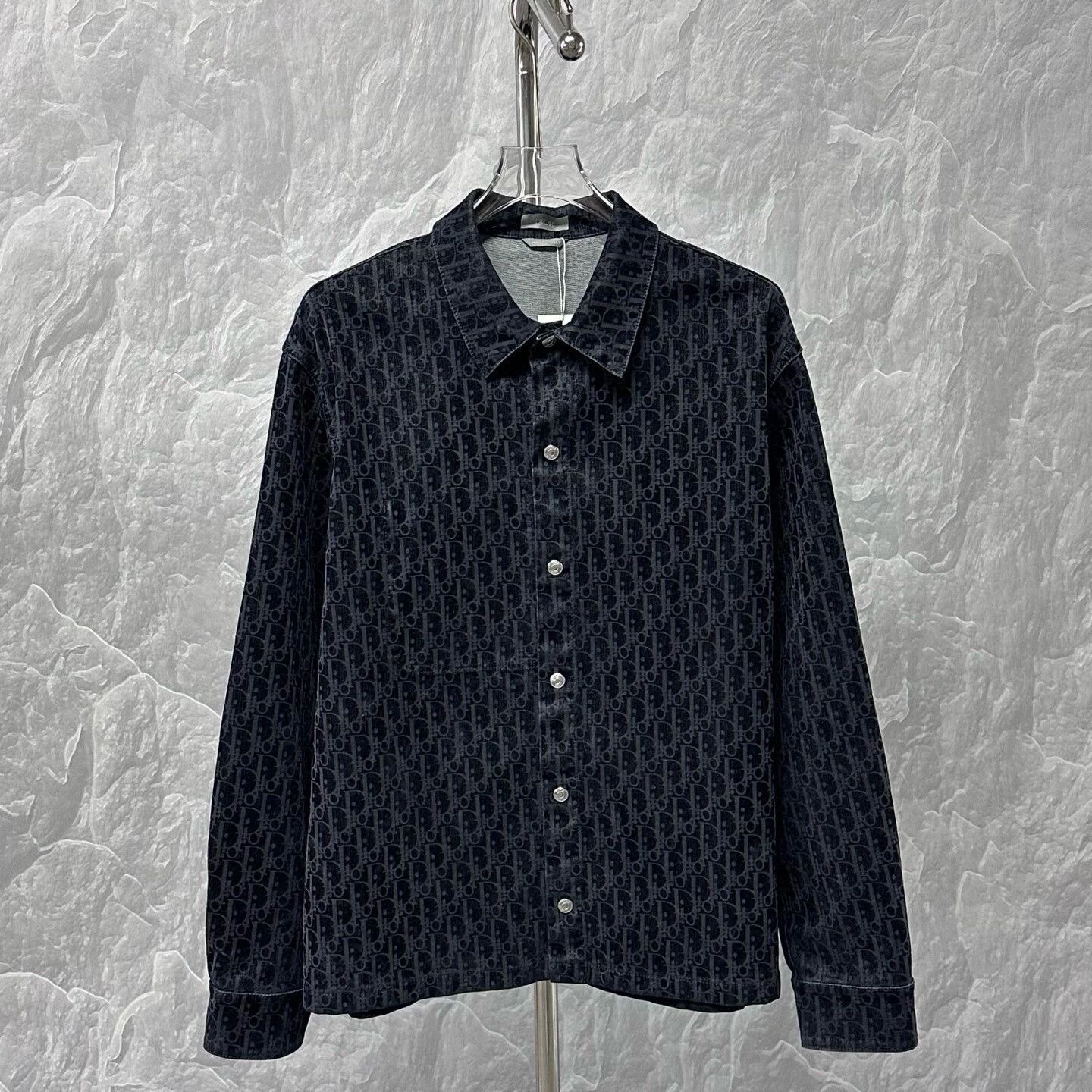 Dior dior patterned plush shirt jacket size 52 Size US L / EU 52-54 / 3 - 1 Thumbnail