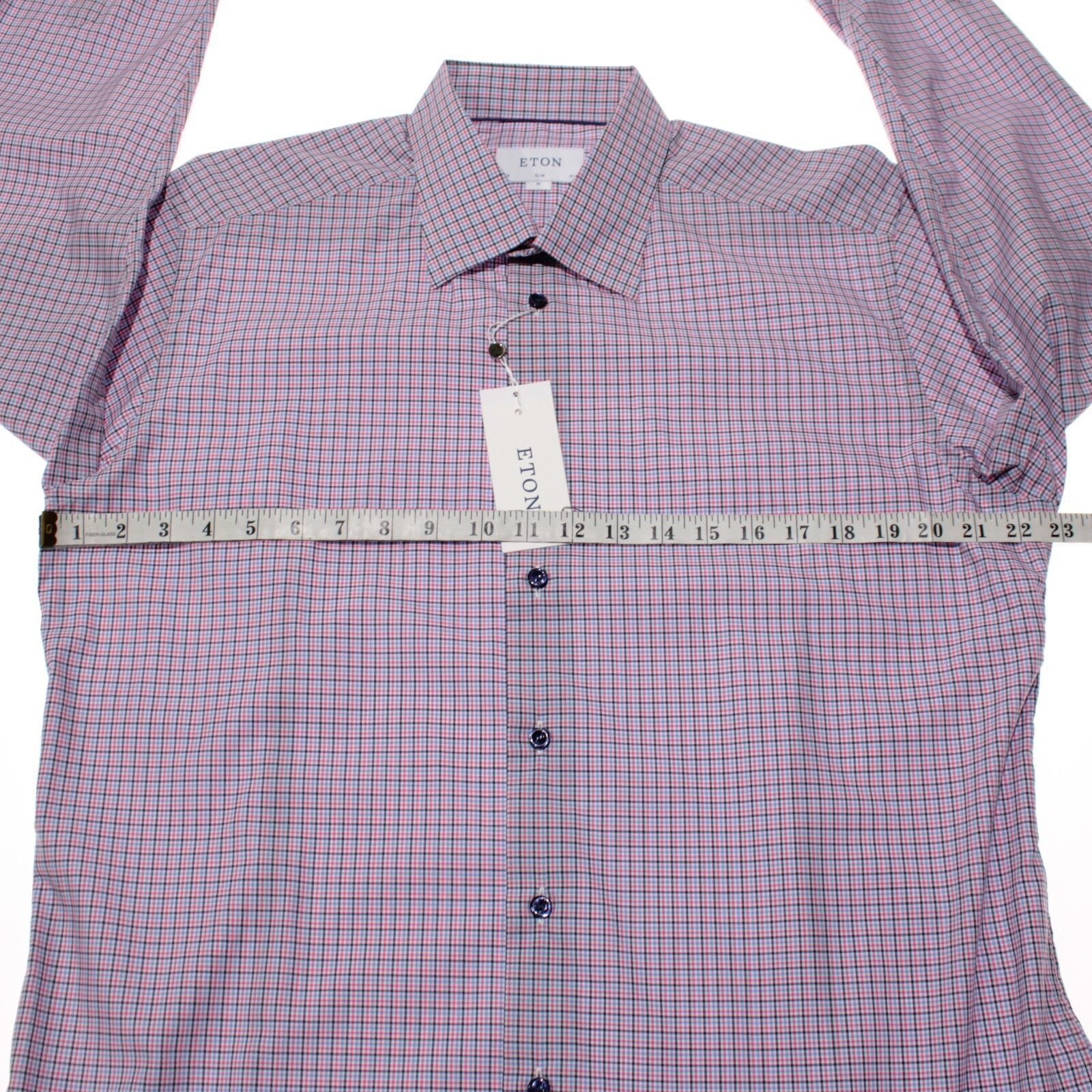 Eton Eton New with tags Shirt Size XL US In Blue Size US XL / EU 56 / 4 - 7 Thumbnail