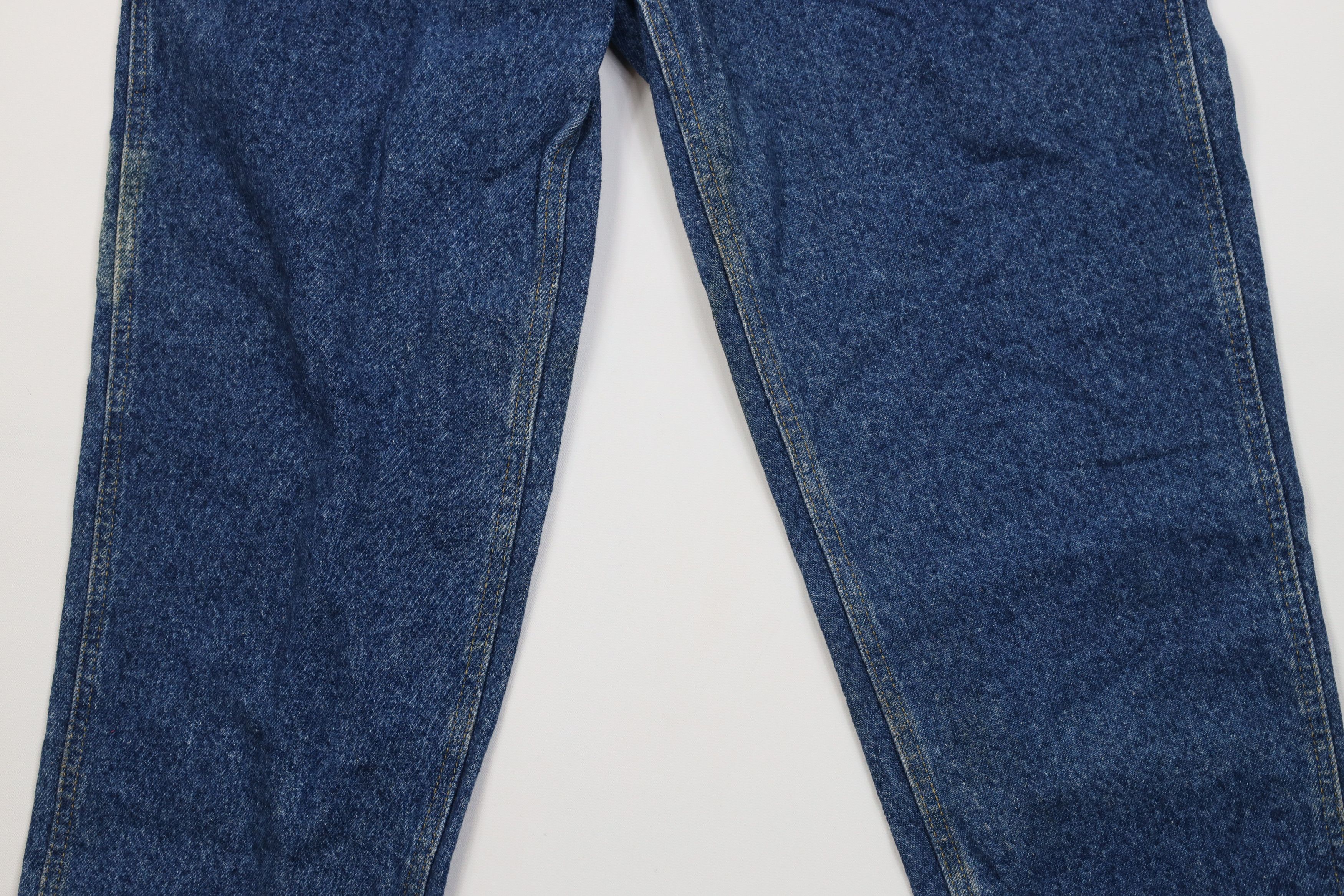 Lee Deadstock Vintage 90s Lee Denim Jeans Blue Pepper Wash USA Size 36" / US 14 / IT 50 - 3 Thumbnail