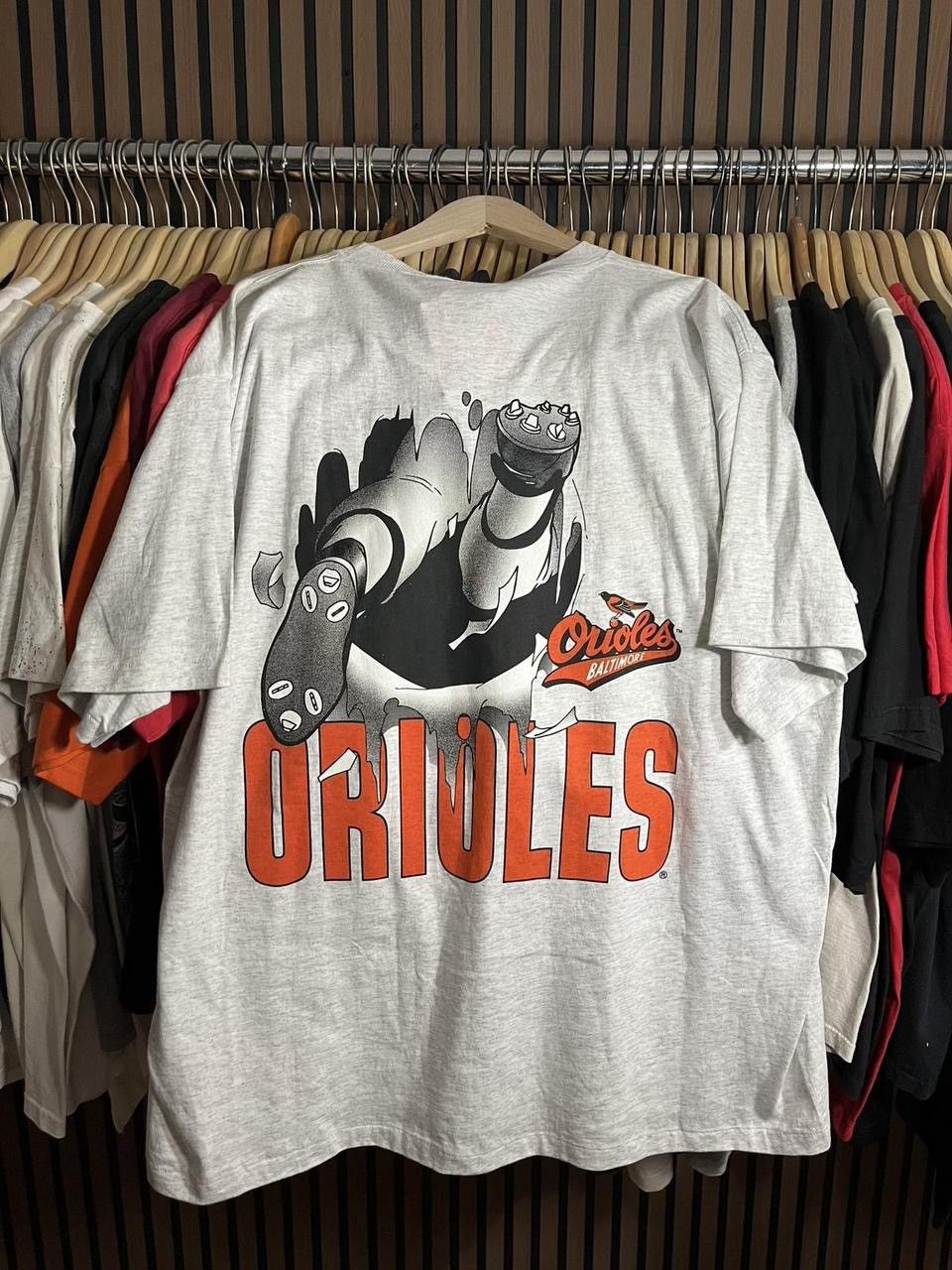 Nutmeg Vintage 90’s Nutmeg Baltimore Orioles Breakthrough Tee Size US XL / EU 56 / 4 - 4 Thumbnail