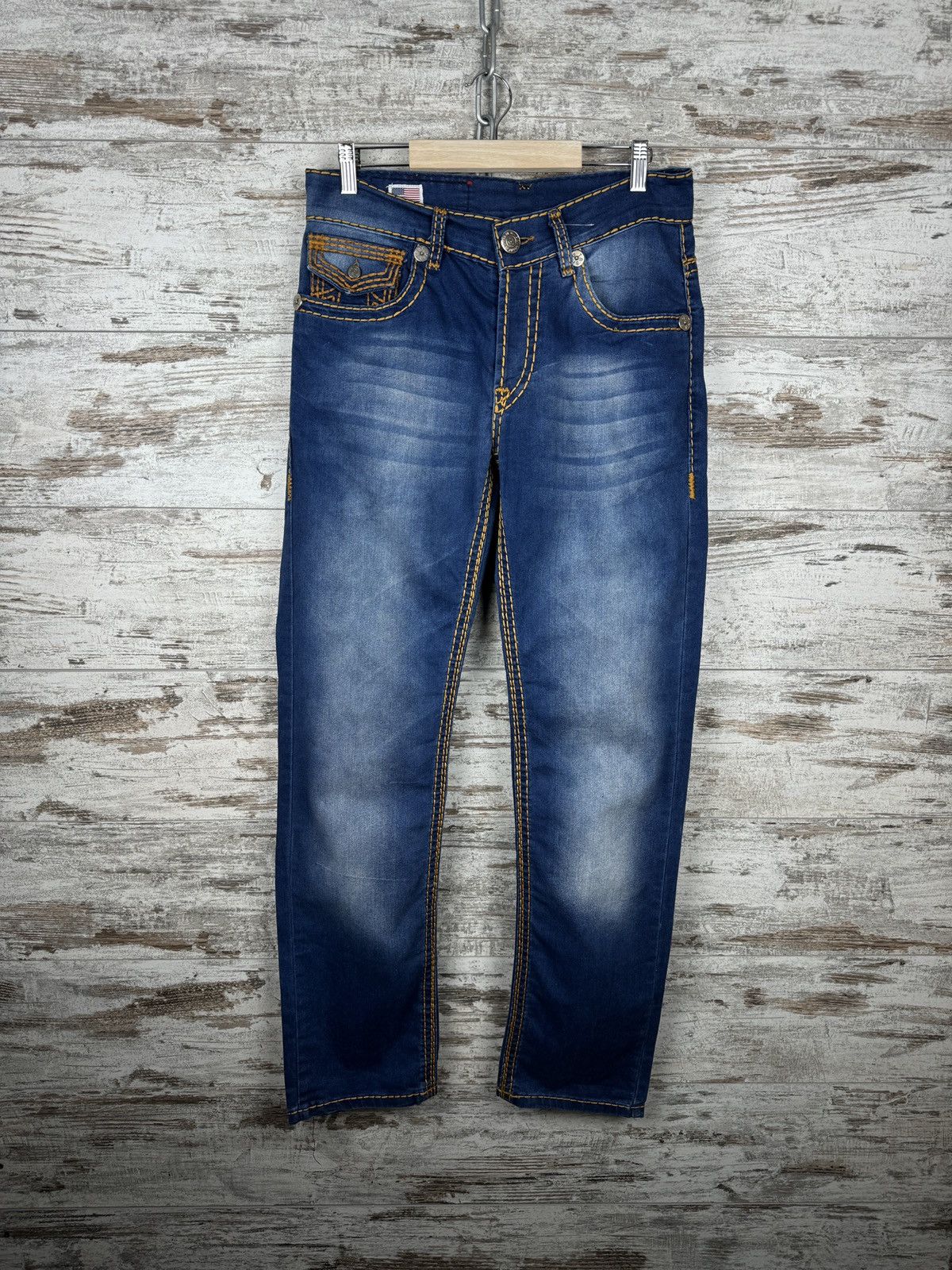 Japanese Brand × True Religion × Vintage Mens Vintage True Religion Jeans Japanese style denim pants Size US 31 - 3 Thumbnail