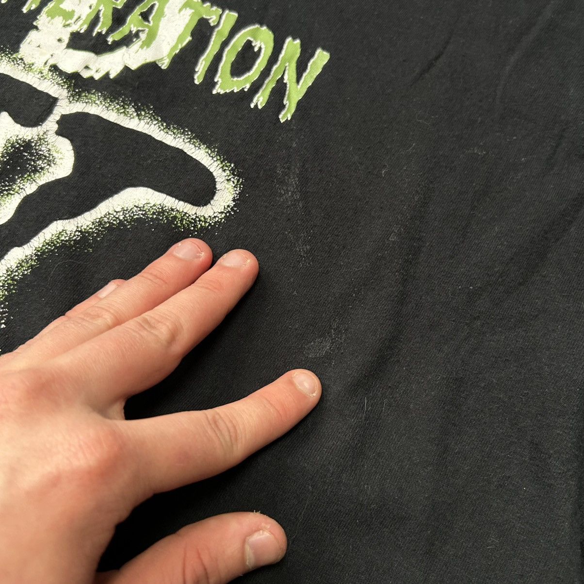 WWE Vintage WWE X DGeneration 90’s Single stitch screen starstee Size US L / EU 52-54 / 3 - 8 Thumbnail