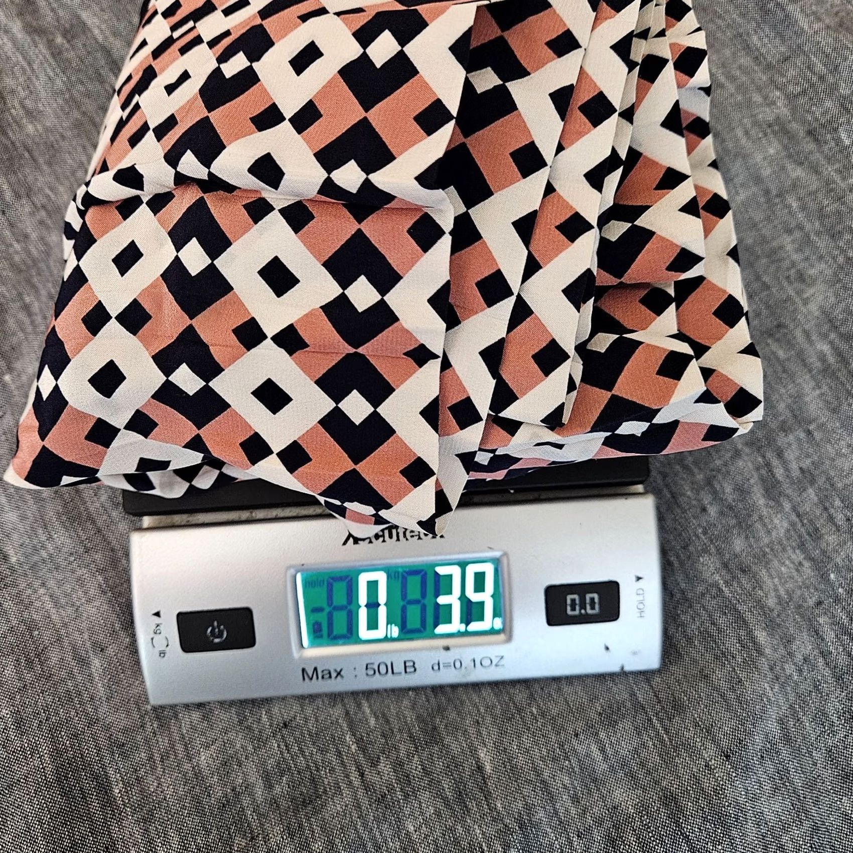 J.Crew J.CREW Skirt Womens 2 Women Size Geometric Print Pink Blue Line Casual Preppy Size 26" / US 2 / IT 38 - 7 Thumbnail