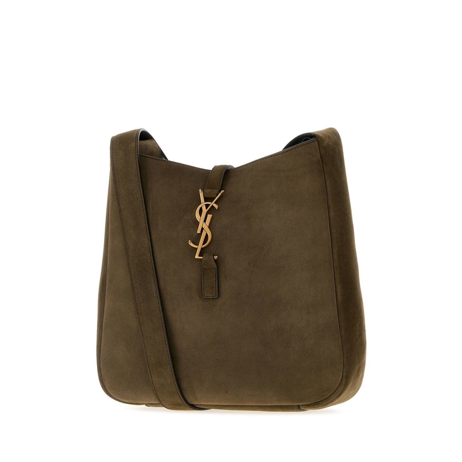 Saint Laurent Paris SAINT LAURENT $2500 Le 5 A 7 Supple Light Musk Crossbody Bag Size ONE SIZE - 2 Thumbnail