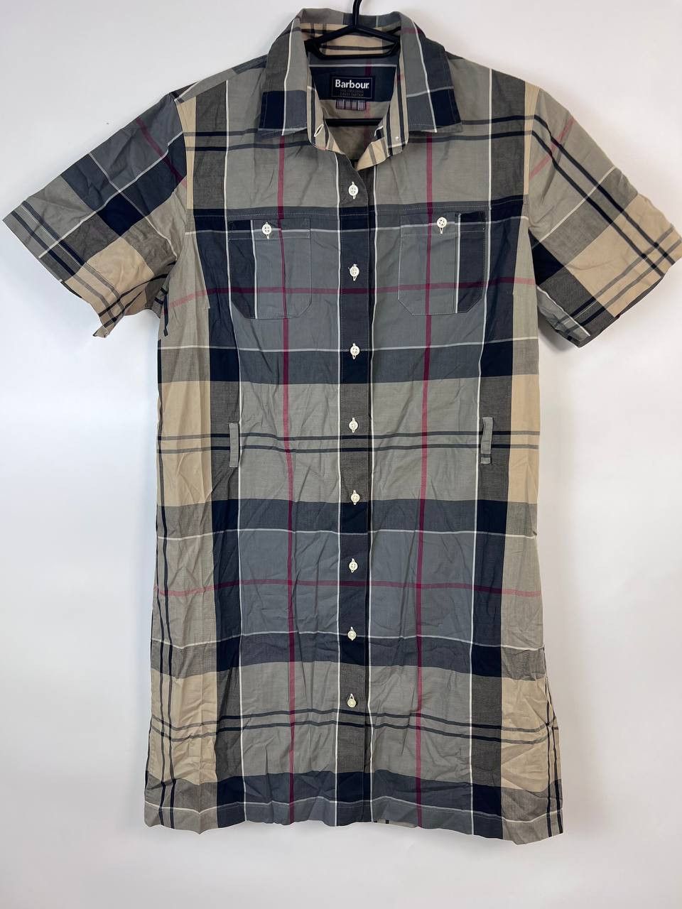 Barbour BARBOUR TARTAN SHIRT DRESS CHECK PLAID SHORT SLEEVE US 8 Size US M / EU 48-50 / 2 - 1 Thumbnail