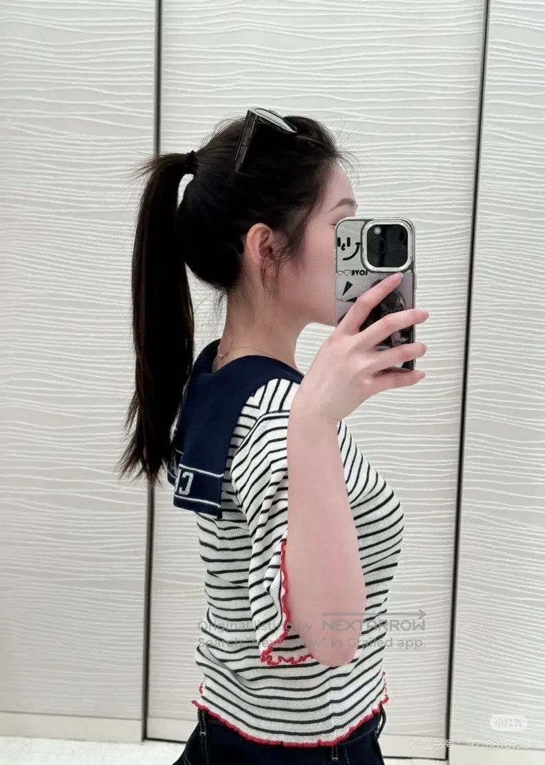 Dior Dior 24 autumn and winter new striped navy collar knitted Size XS / US 0-2 / IT 36-38 - 8 Thumbnail