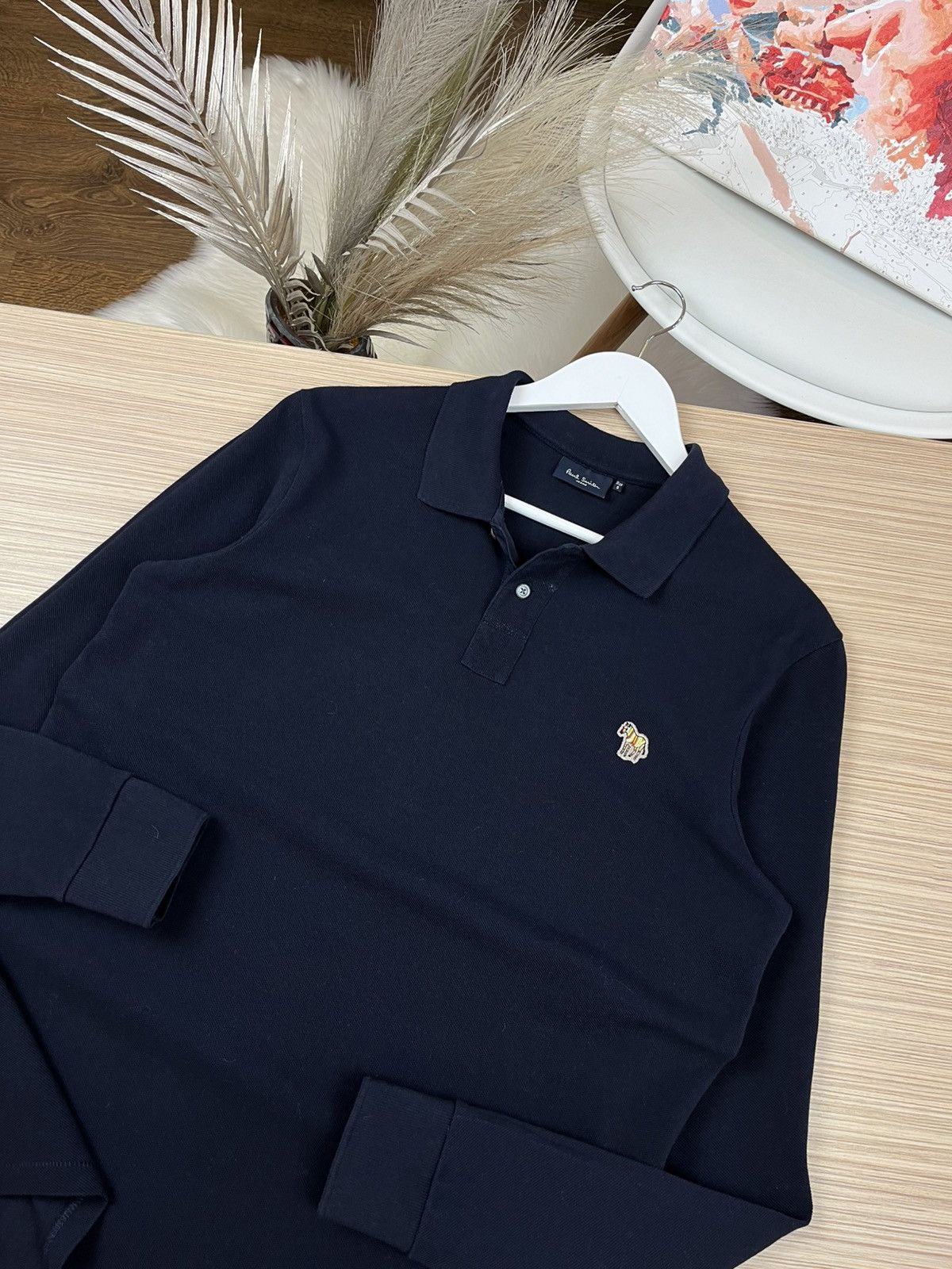 Paul Smith Paul Smith Cotton Long Sleeve Polo Shirt Size US S / EU 44-46 / 1 - 2 Thumbnail