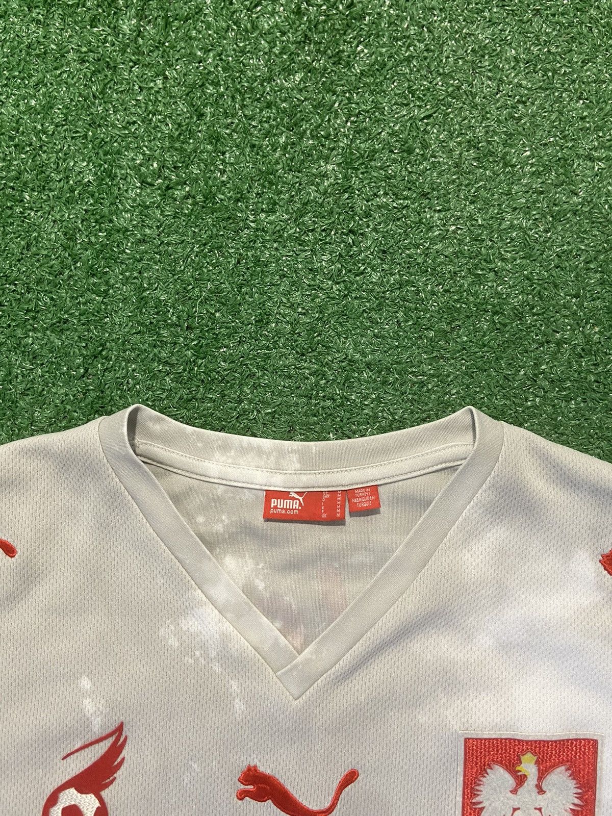 Puma Poland national Jersey tshirt 2006-2008 Size US M / EU 48-50 / 2 - 4 Thumbnail