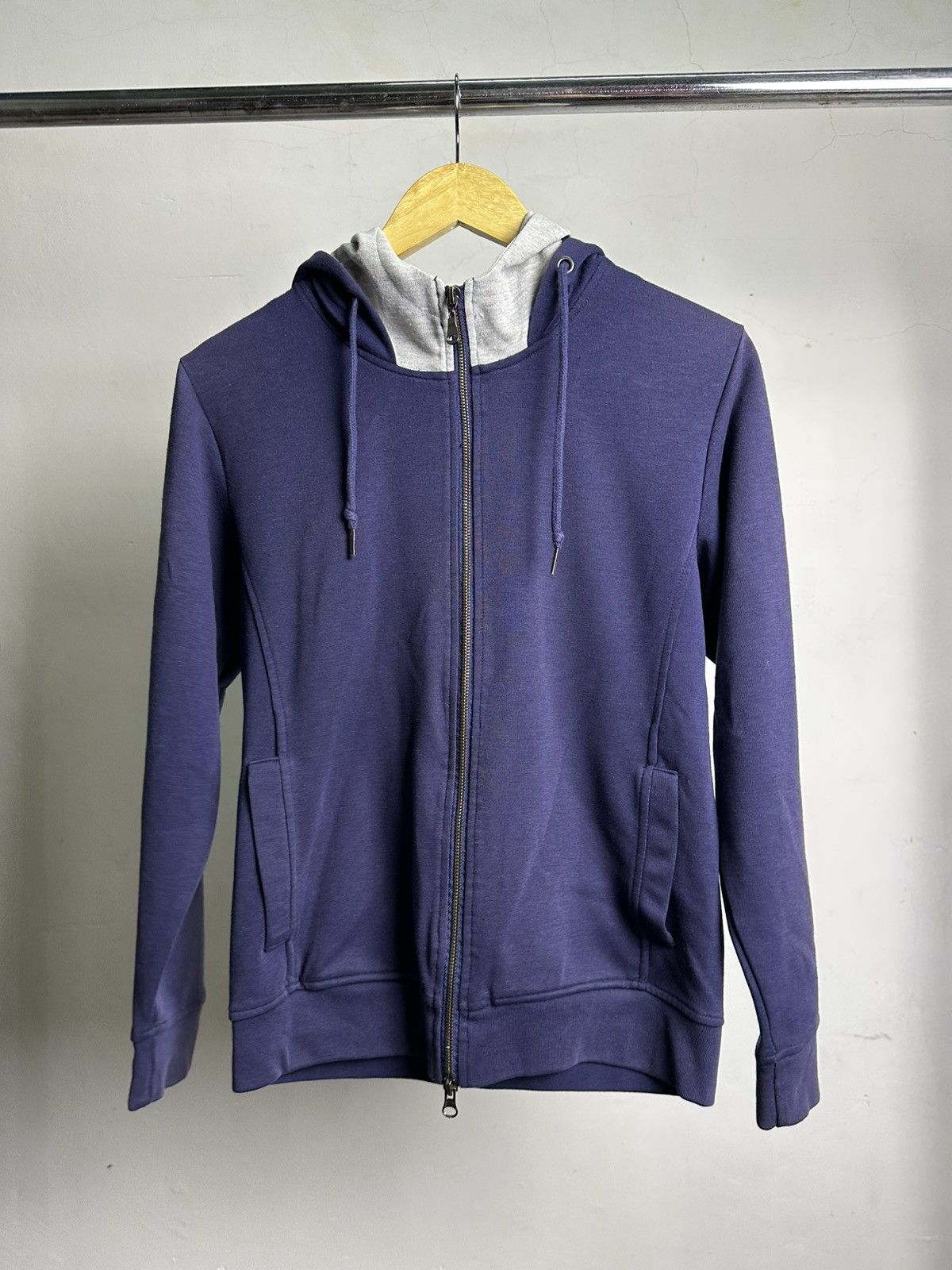 20471120 × Le Grande Bleu (L.G.B.) × semanticdesign Double Hoodie Punk Zip up Size US S / EU 44-46 / 1 - 1 Thumbnail