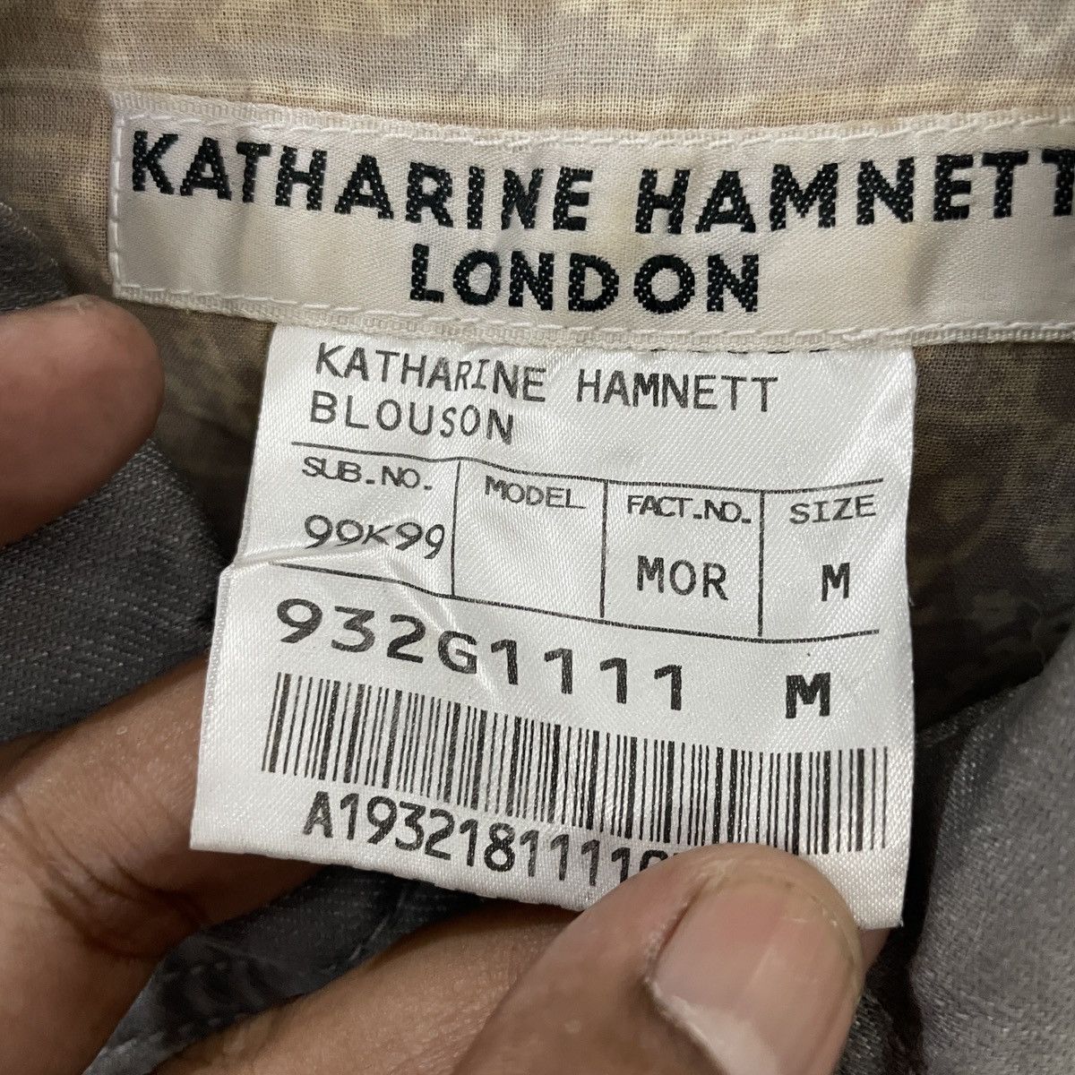 Katharine Hamnett London Vintage Katharine Hamnet London Jacket Size M / US 6-8 / IT 42-44 - 5 Thumbnail