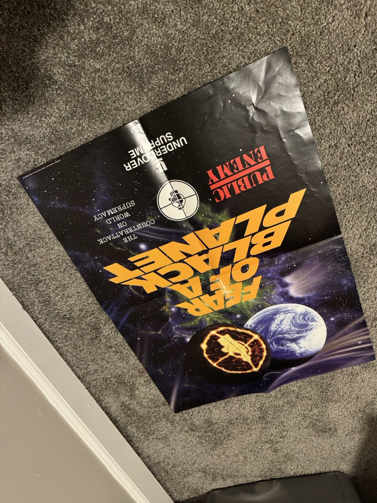 Jun Takahashi × Supreme × Undercover Supreme Undercover Fear of a Black Planet Poster Size ONE SIZE - 3 Thumbnail