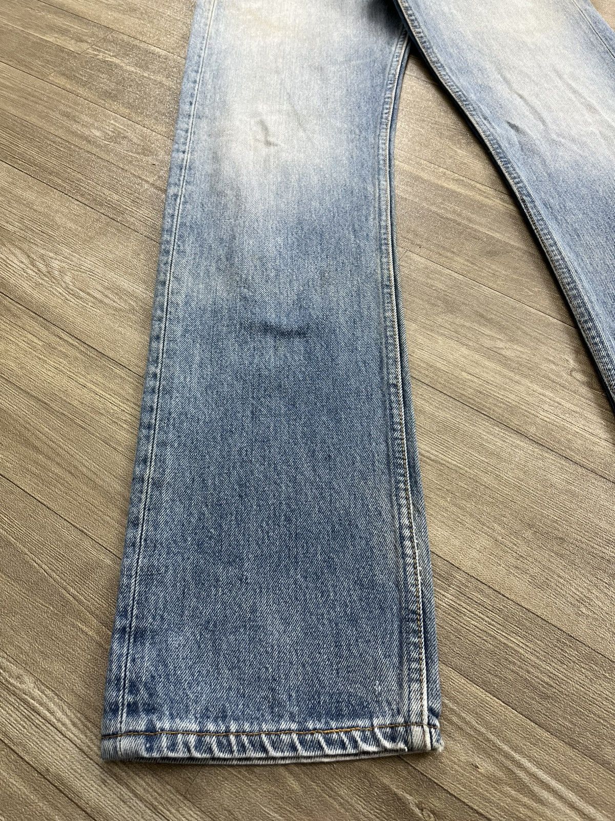 Levi's Vintage Clothing 🇺🇸1990s Vintage Levis 501 LVC 30x34 Light Blue Straight Jeans Size US 30 / EU 46 - 3 Thumbnail