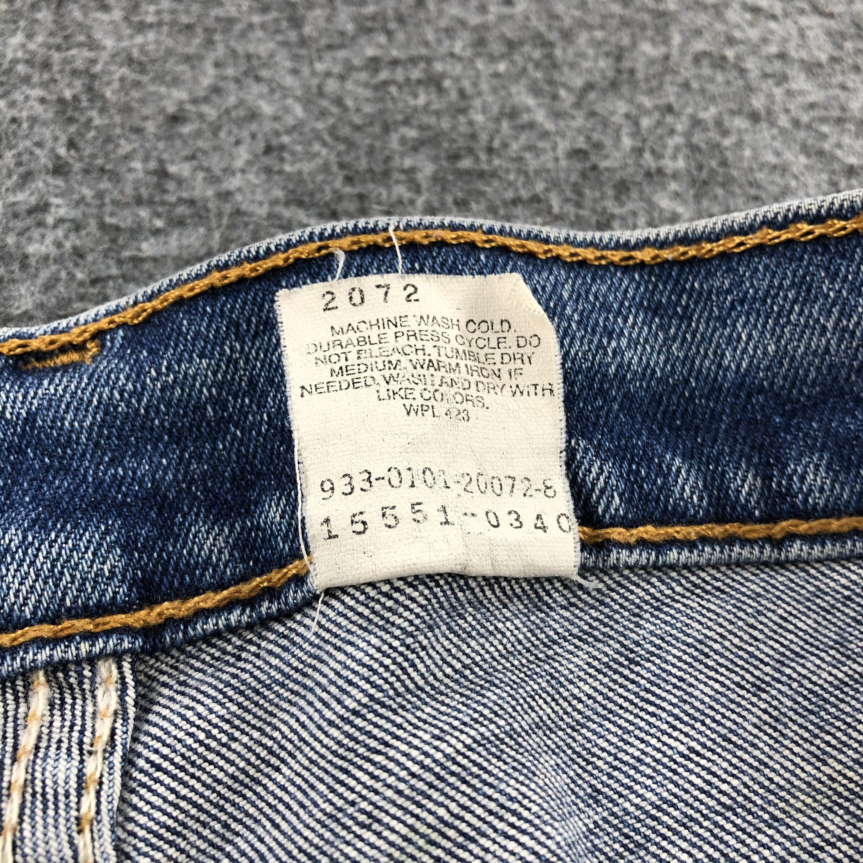 Levi's × Vintage Vintage 90s Blue Wash Levis 550 Jeans-JM1463 Size US 26 / EU 42 - 10 Thumbnail