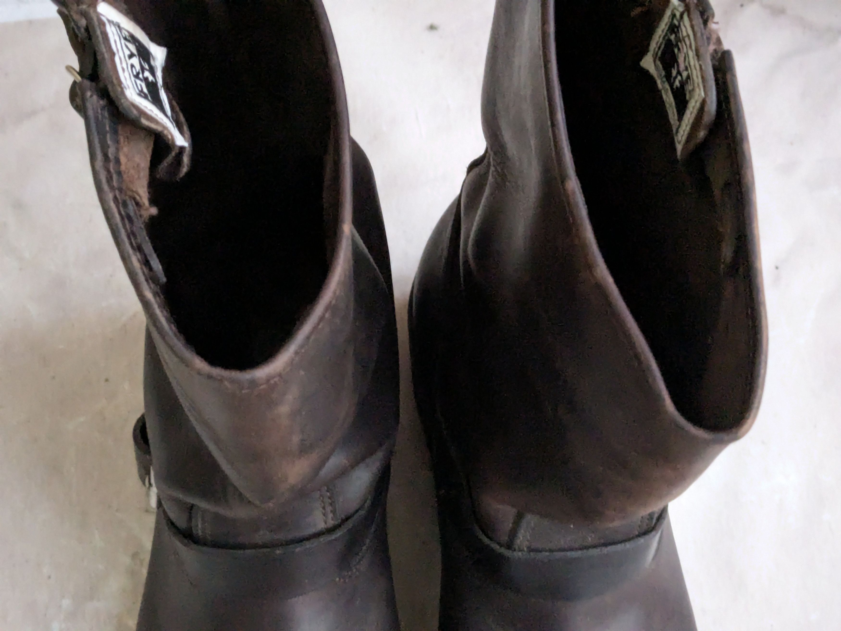 Frye Frye Engineer Boots Brown Leather 13 M Leather Buckle Size US 13 / EU 46 - 2 Thumbnail