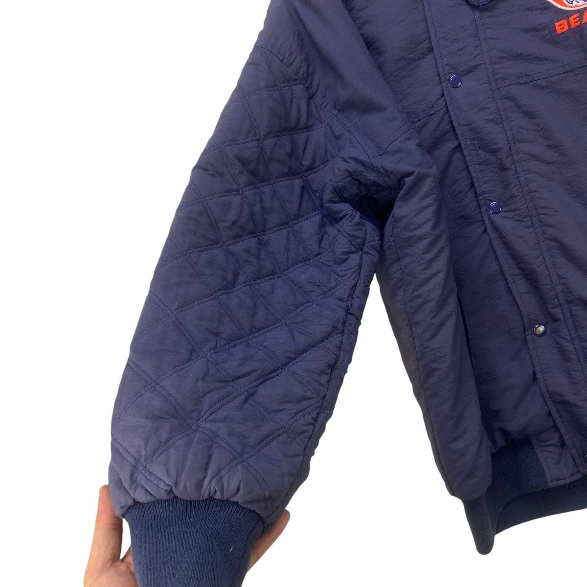 NFL × Starter Vintage Starter Chicago Bears Hooded Bomber Style Jacket Size US L / EU 52-54 / 3 - 16 Thumbnail