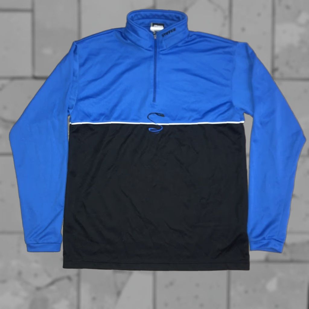 Spyder Stryke By Spyder Half Zip Pullover Jacket Mens Size L Blue Size US L / EU 52-54 / 3 - 1 Thumbnail