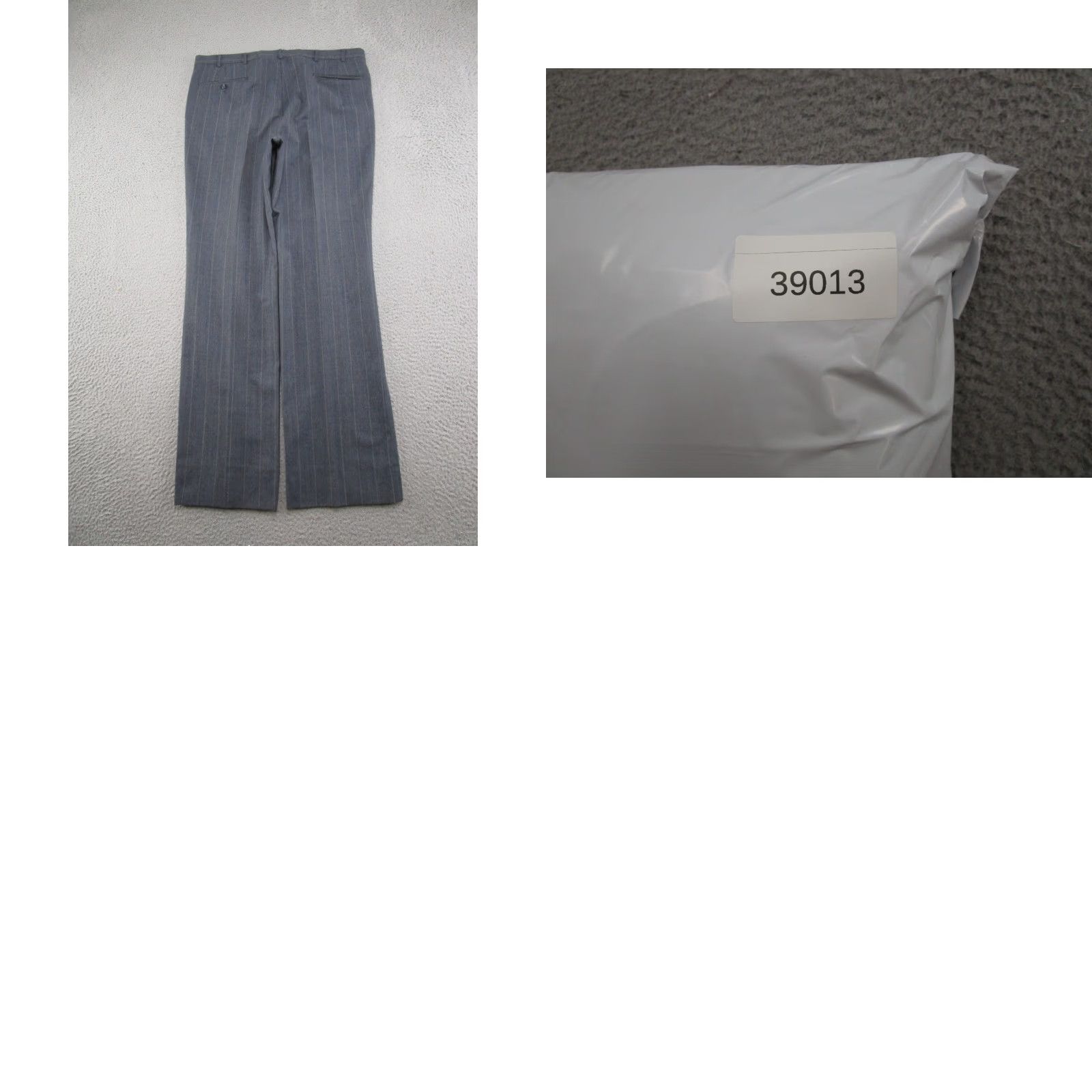 Brooks VINTAGE Christian Brooks Men's Gray Striped 2 Piece Suit Set Size 44 READ Size 44R - 11 Thumbnail