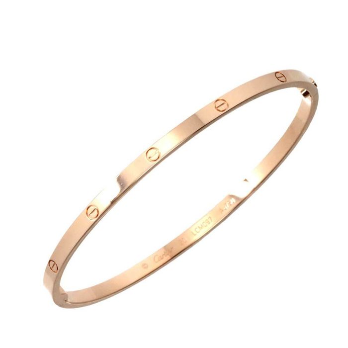 Cartier Cartier Love Bracelet SM #20 K18 PG 750 Bangle Bracele | Grailed