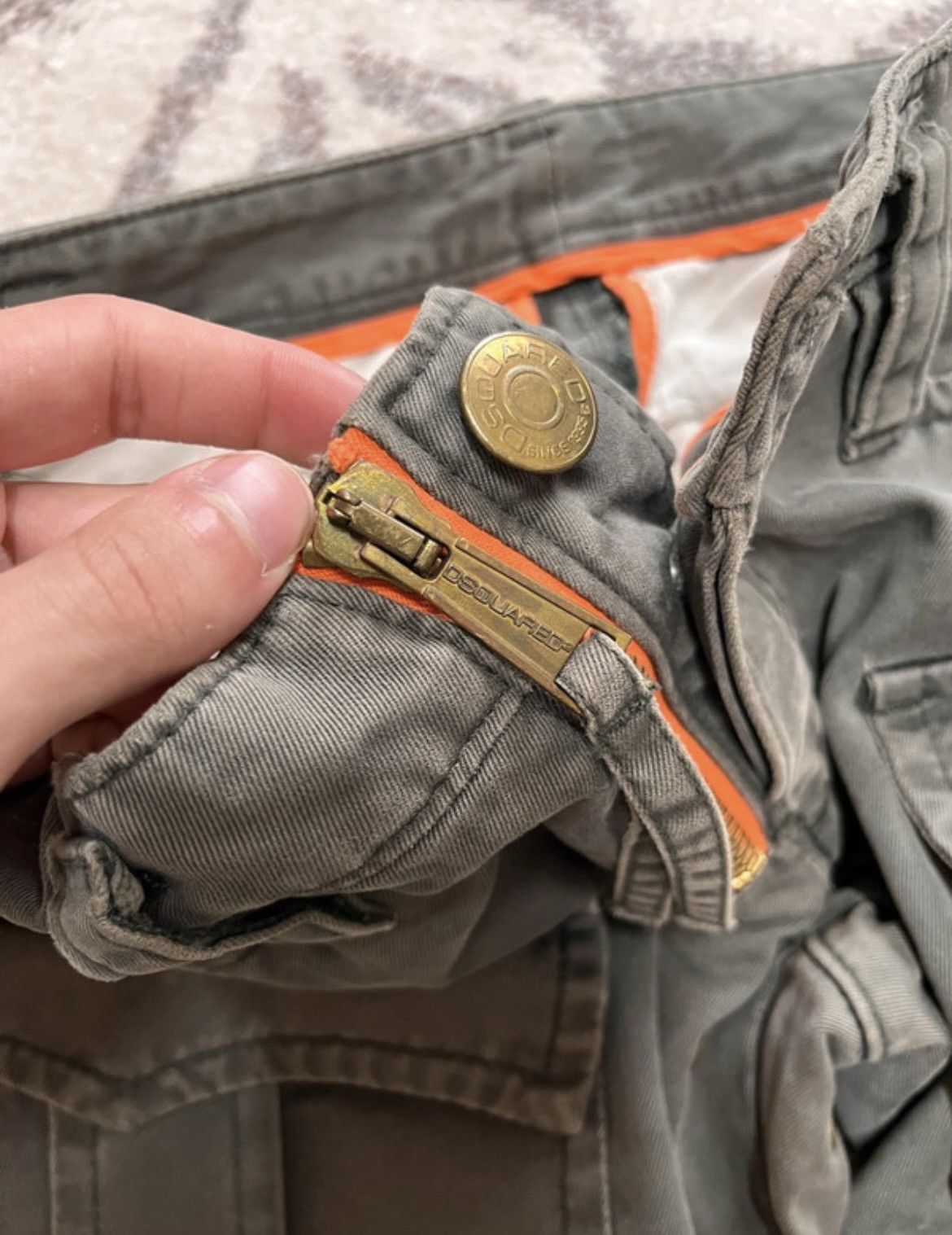 Dsquared2 Dsquared2 multipocket cargo pants streetwear fashion italy Size US 30 / EU 46 - 4 Thumbnail