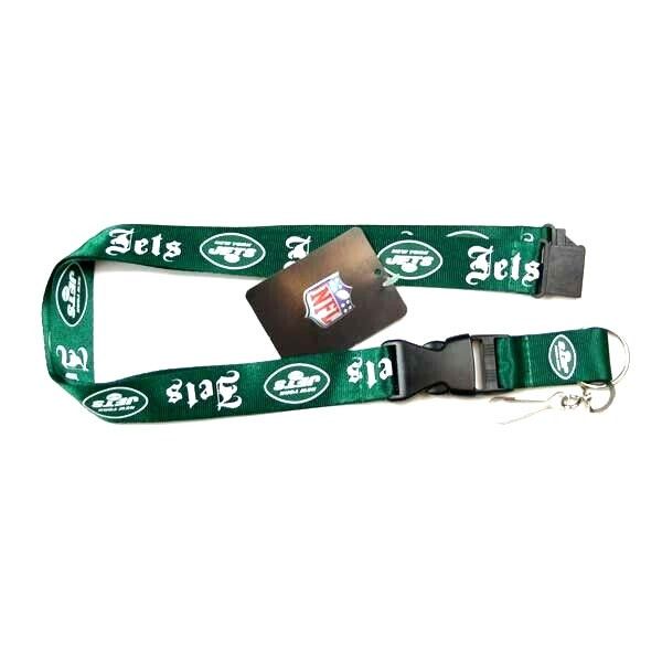 Other NEW YORK JETS Lanyard Keychain 2 Sided Old English Font Desi Size ONE SIZE - 1 Thumbnail