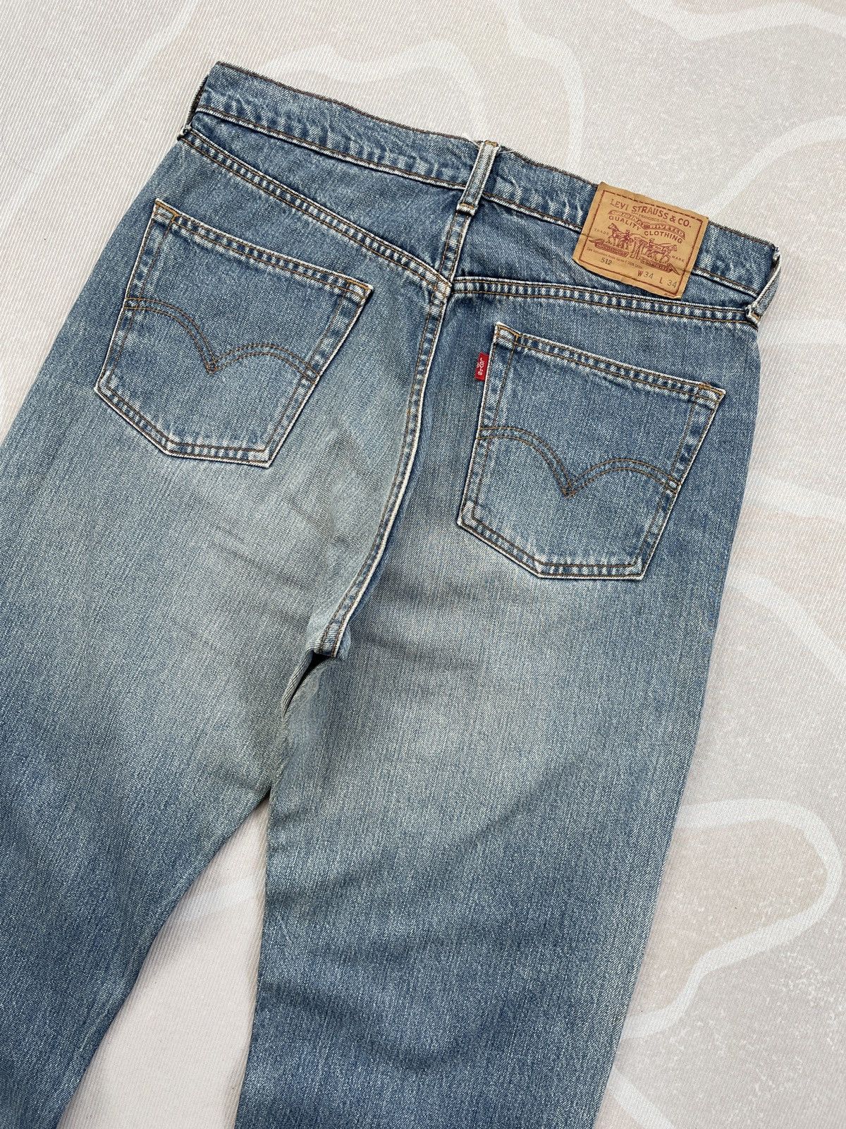 Levi's Levis 512 Straight Jeans Size US 32 / EU 48 - 9 Thumbnail