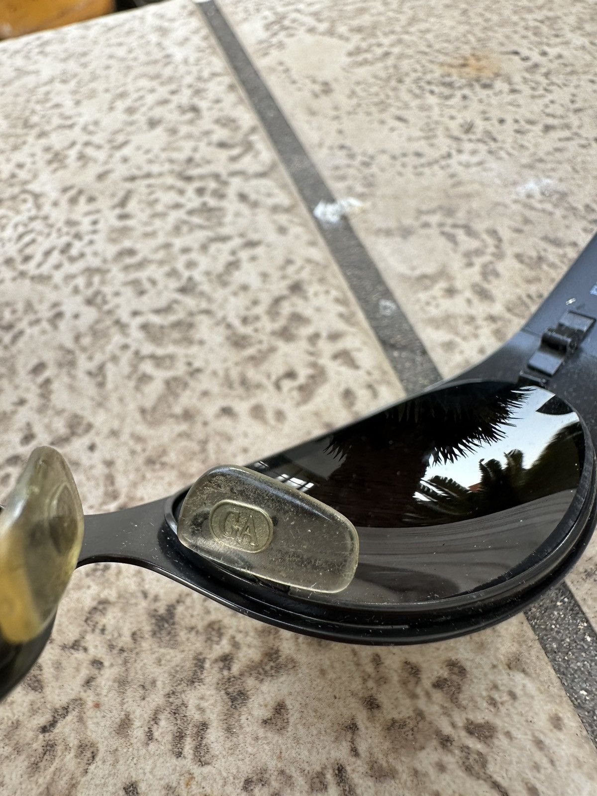 Emporio Armani Emperio Armani Sunglasses Dark Silver 067-S Size ONE SIZE - 8 Thumbnail