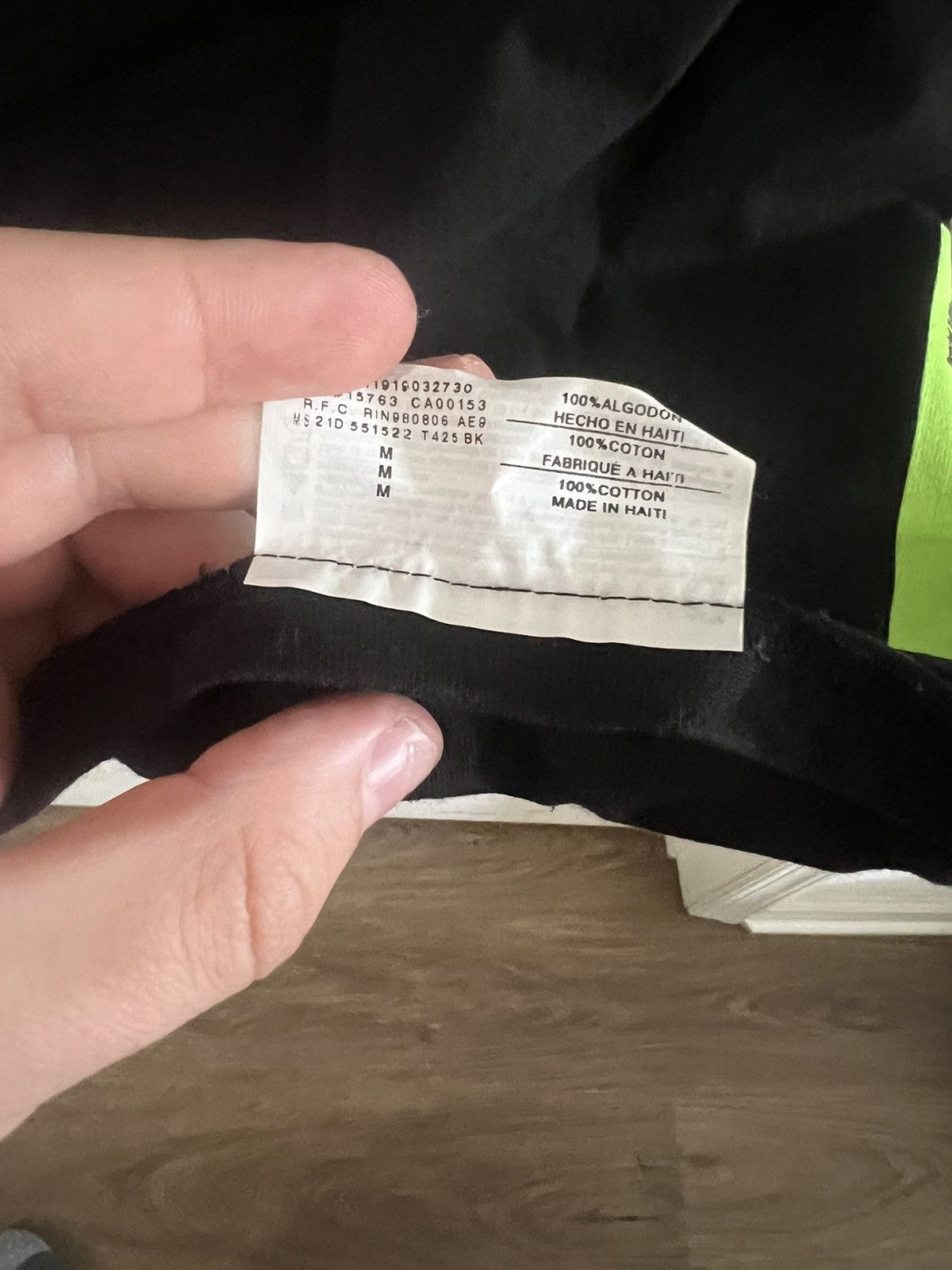 Champion × Virgil Abloh Champs x Virgil Tee Size US M / EU 48-50 / 2 - 3 Thumbnail